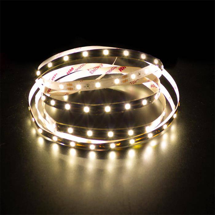 5m (500cm) LED Streifen Band Leiste 24V Warm Weiß 3000K IP20 300LEDs 60LED/m SMD2835