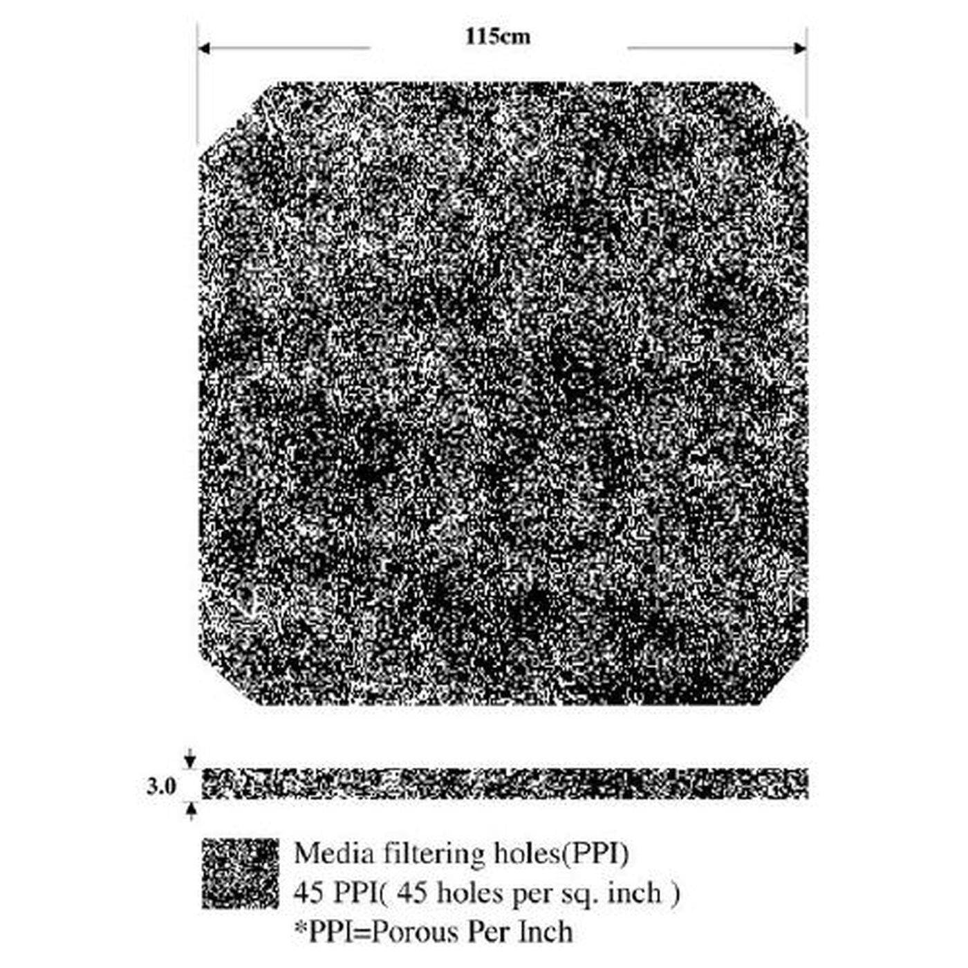 Fan grille + Dust filter 120x120mm 45ppi 3-part spin-on filter Fan grille + Dust filter 120x120mm 45ppi 3-part spin-on filter