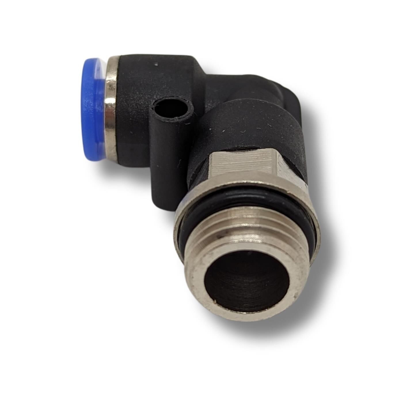 PU Schlauch 90° Steckverbinder Fitting mit Außengewinde 6mm*1/4Zoll Winkel-Verbinder L-Steckverbinder pneumatischer Steckverbinder Fitting Druckluft & Automatisierung