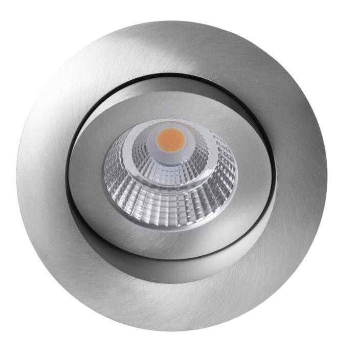 LED Deckeneinbau Lampe Rund QI Allround 360° 10W 520lm Warm-Weiß 3000K d88mm 36° LED Deckeneinbau Lampe Rund QI Allround 360° 10W 520lm Warm-Weiß 3000K d88mm 36°