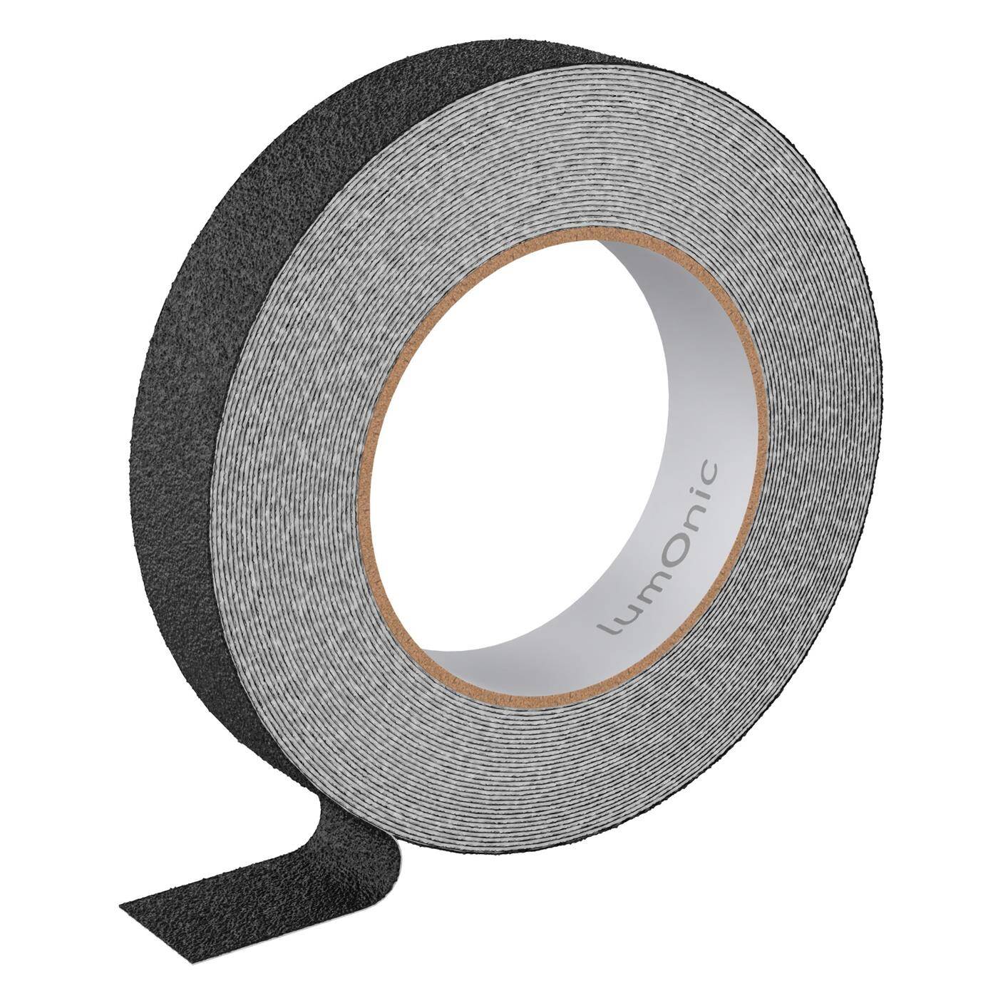 10m Antirutschband Selbstklebend 25mm schwarz Antirtusch Streifen Klebeband 650µm