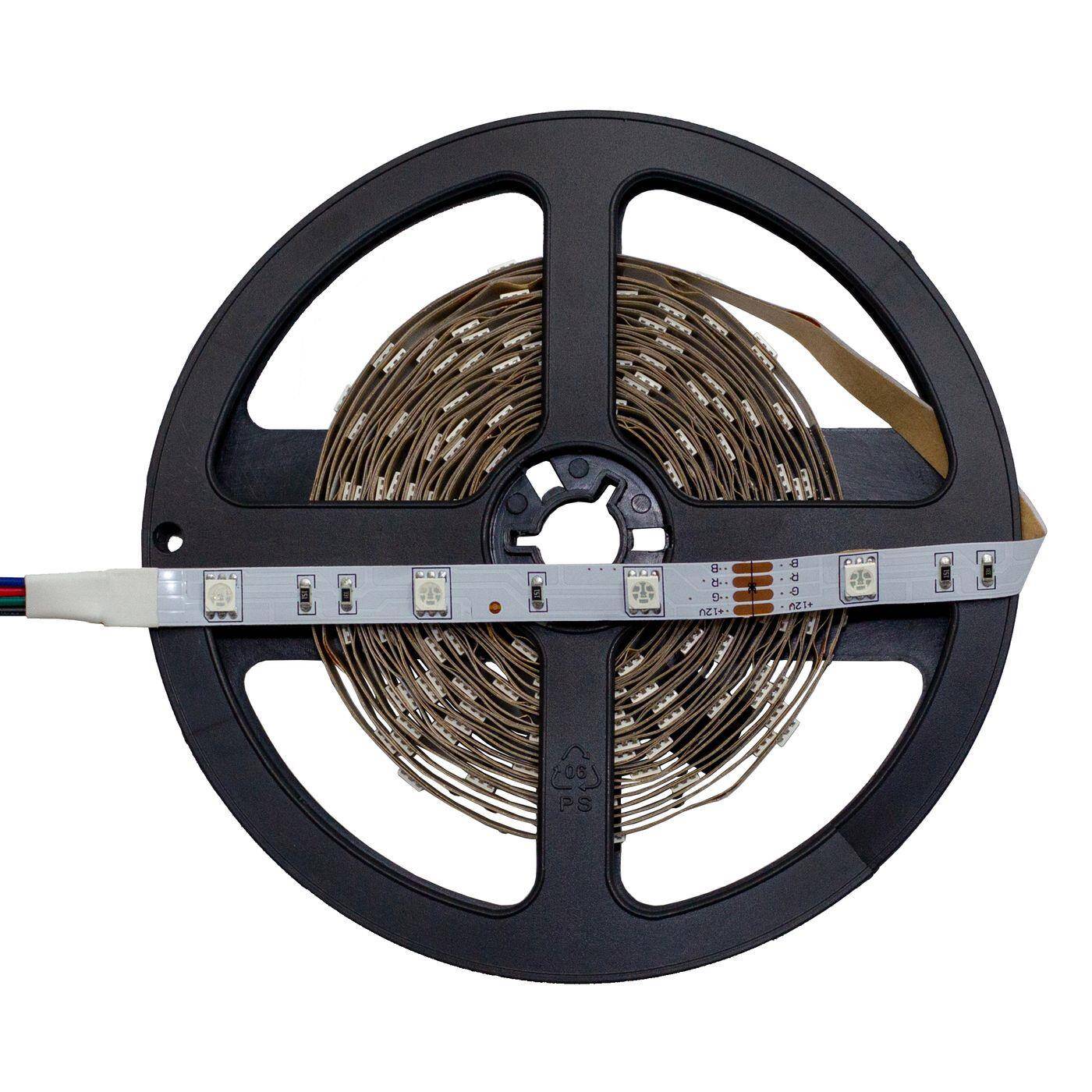 5m (500cm) RGB LED Streifen Band Leiste 12V IP20 150LEDs 30LED/m SMD5050