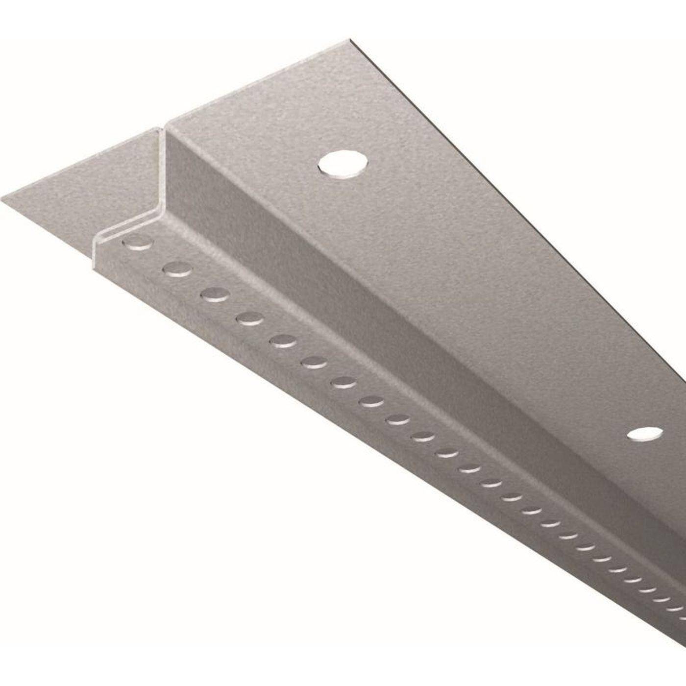2m LED Putzprofil SNL 80mm Sichtschenkel Stahl Zinkblech