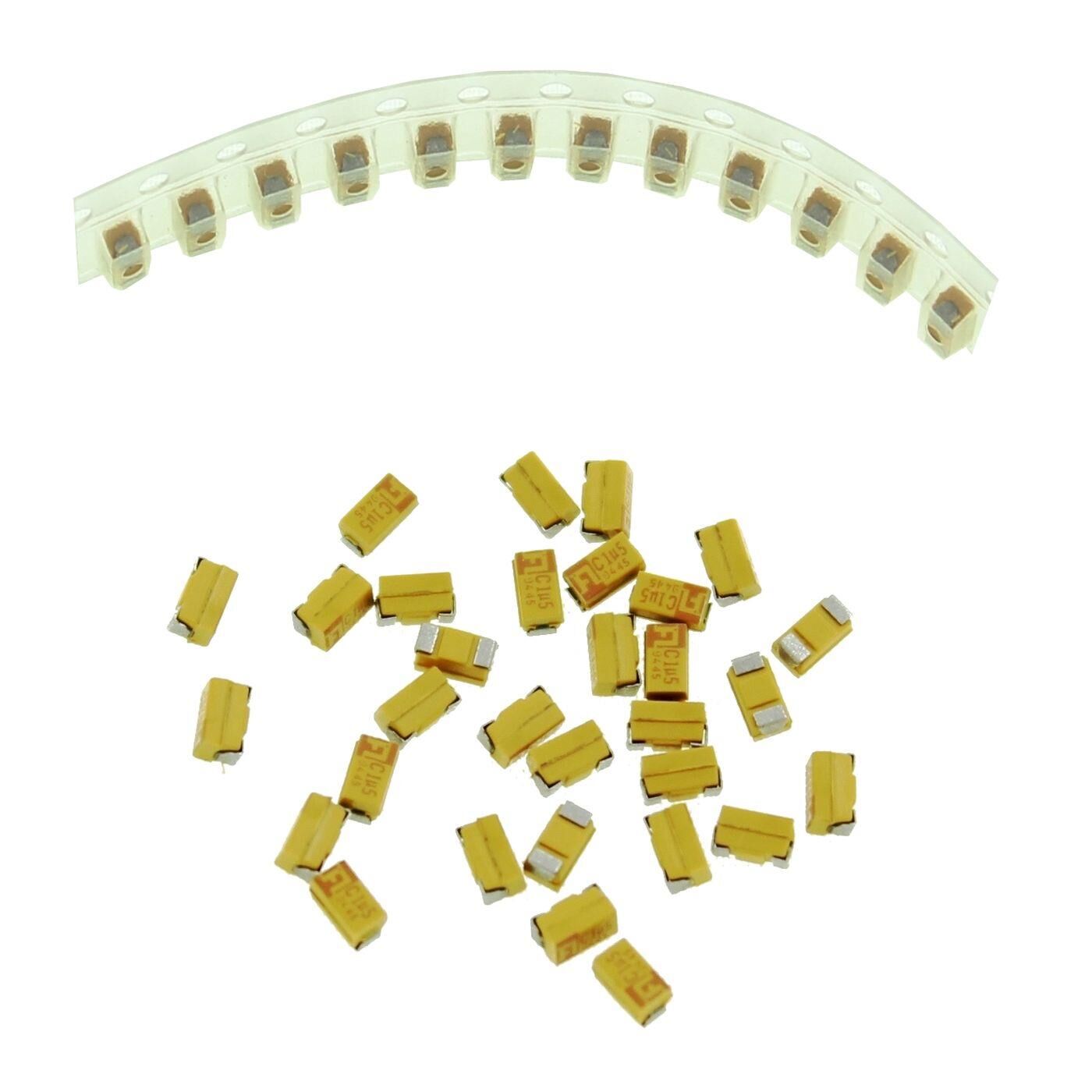 Tantal Kondensator SMD A 1,5µF 16V 125°C 3,2x1,6mm AVX TAJA155M016R 1,5uF