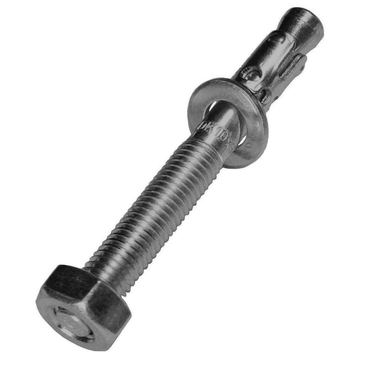 M10 x 90mm Schwerlastanker Edelstahl A4 Keilanker Metalldübel Bolzenanker Blitzdübel