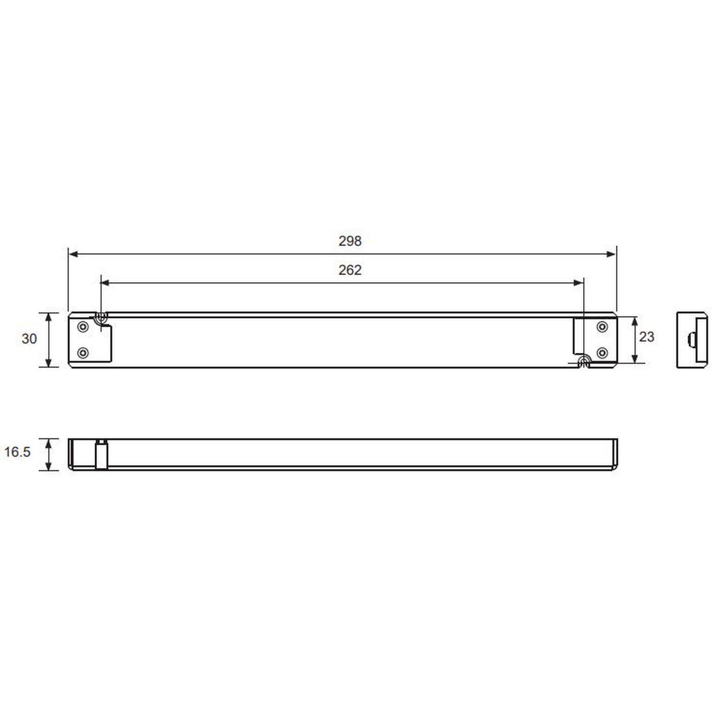 Self SLT100-24VFG-UN 100W 24V 4,17A LED Netzteil für Möbel extrem flach