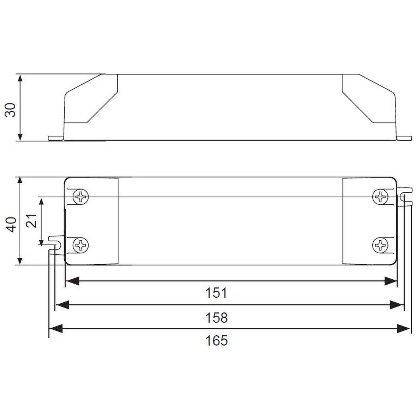 Self SLT30-12VLG-Es 30W 12V 2,5A LED Netzteil