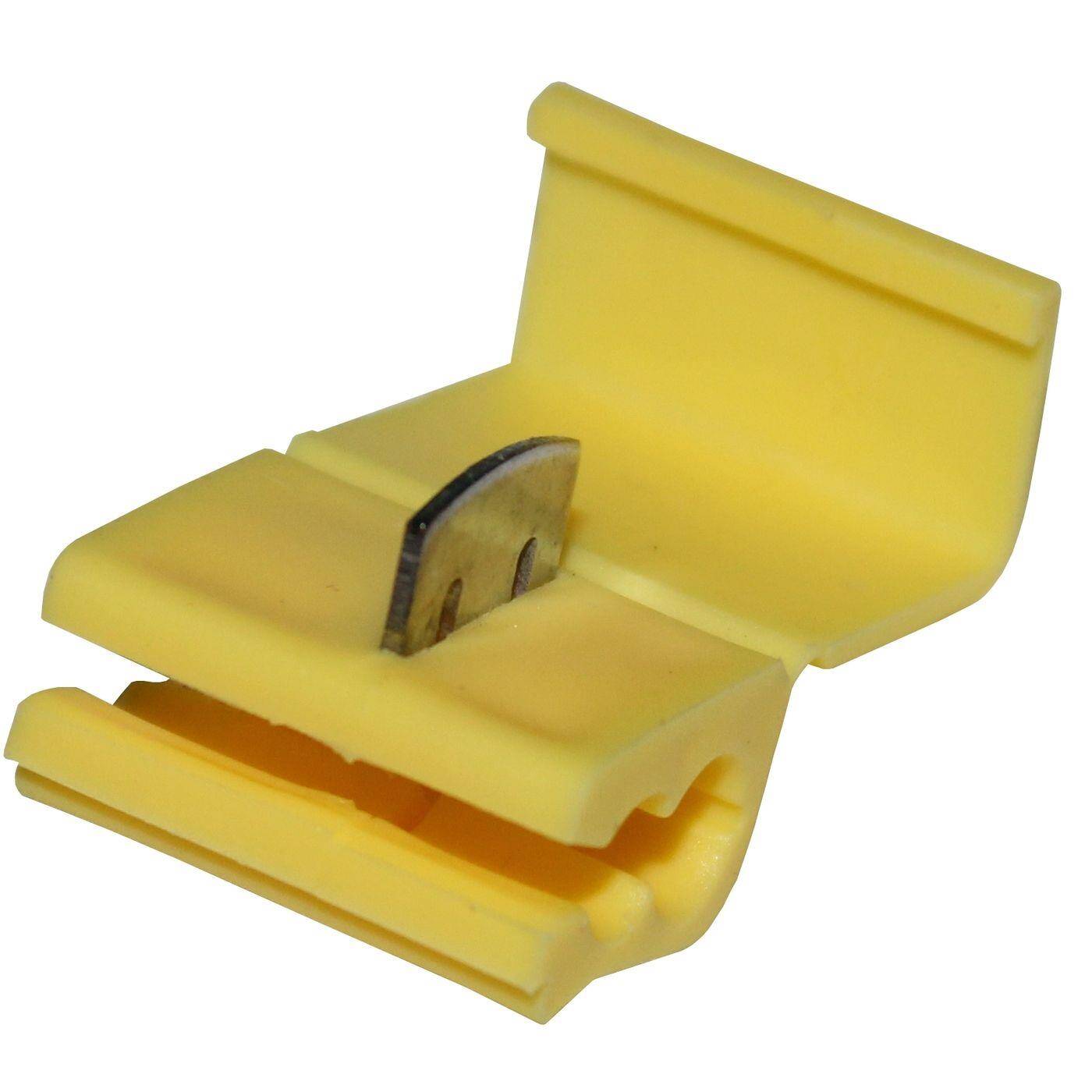 Abzweigverbinder vollisoliert 4-6mm² Gelb Stromdieb Japaner Kupfer verzinnt Abzweigverbinder vollisoliert 4-6mm² Gelb Stromdieb Japaner Kupfer verzinnt