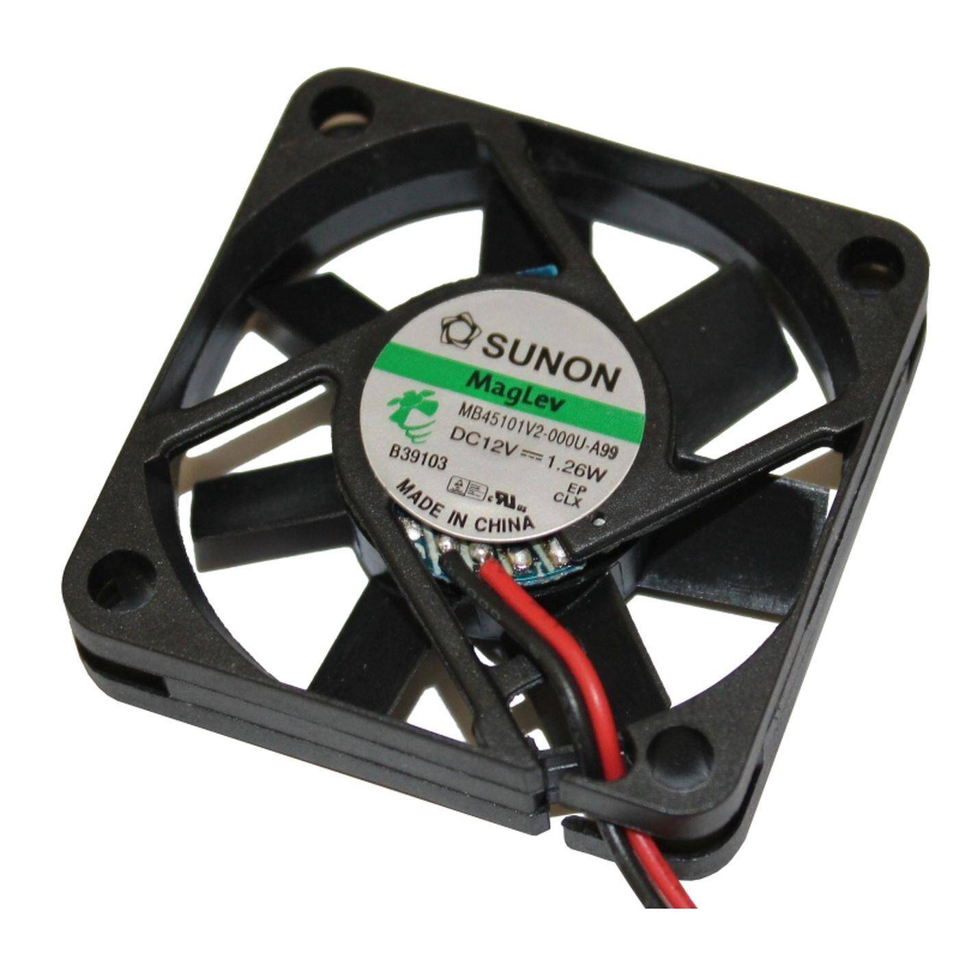 Fan 12V DC 1,26W 45x45x10mm 15,6m³/h 5000U/Min 15,6m³/h Sunon MB45101V2-A99