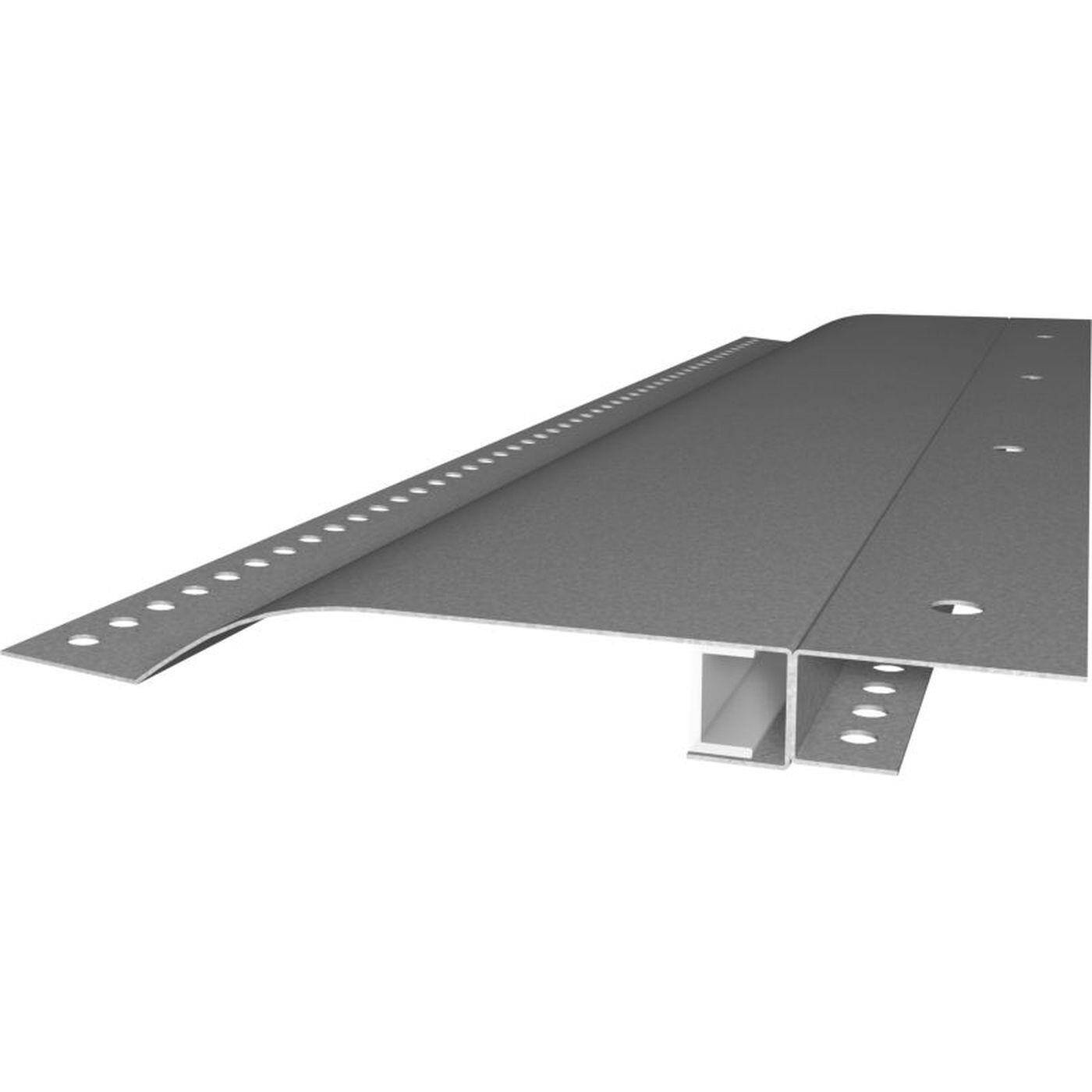 2m LED Trockenbauprofil R10-F mit Reflektor-Sichtschenkel für Gipskartonplatten Stahl Zinkblech