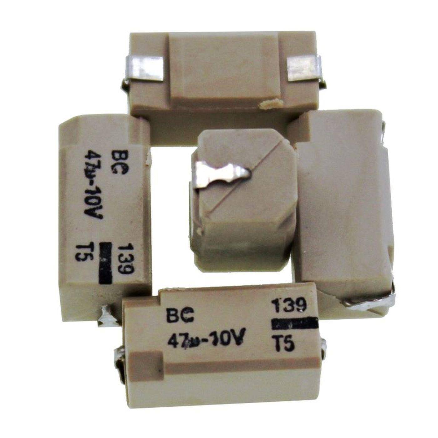 SMD Elko Kondensator 47µF 10V | Elektrolytkondensator bis zu einer Temperatur von 85°C | x7mm | 47uF 222213990001 Vishay