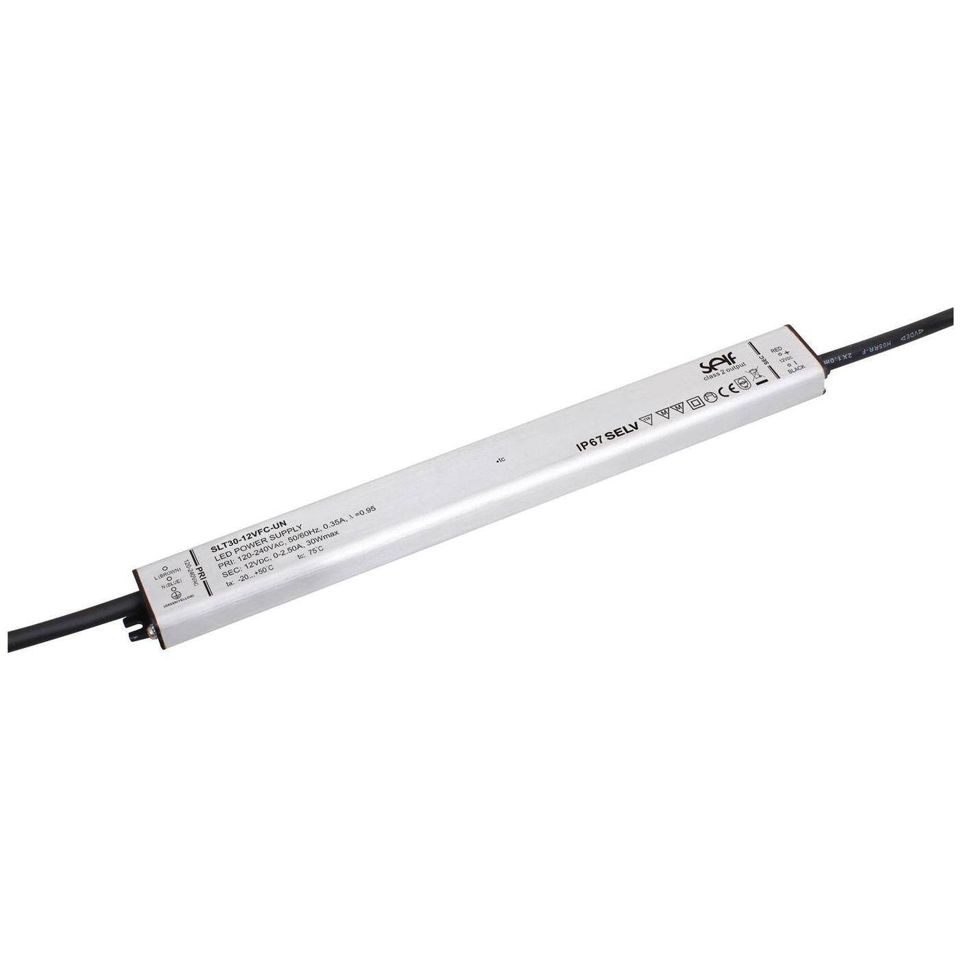SLT30-24VFC-UN 30W 24V 1,25A LED power supply Transformer Driver IP67 SLT30-24VFC-UN 30W 24V 1,25A LED power supply Transformer Driver IP67