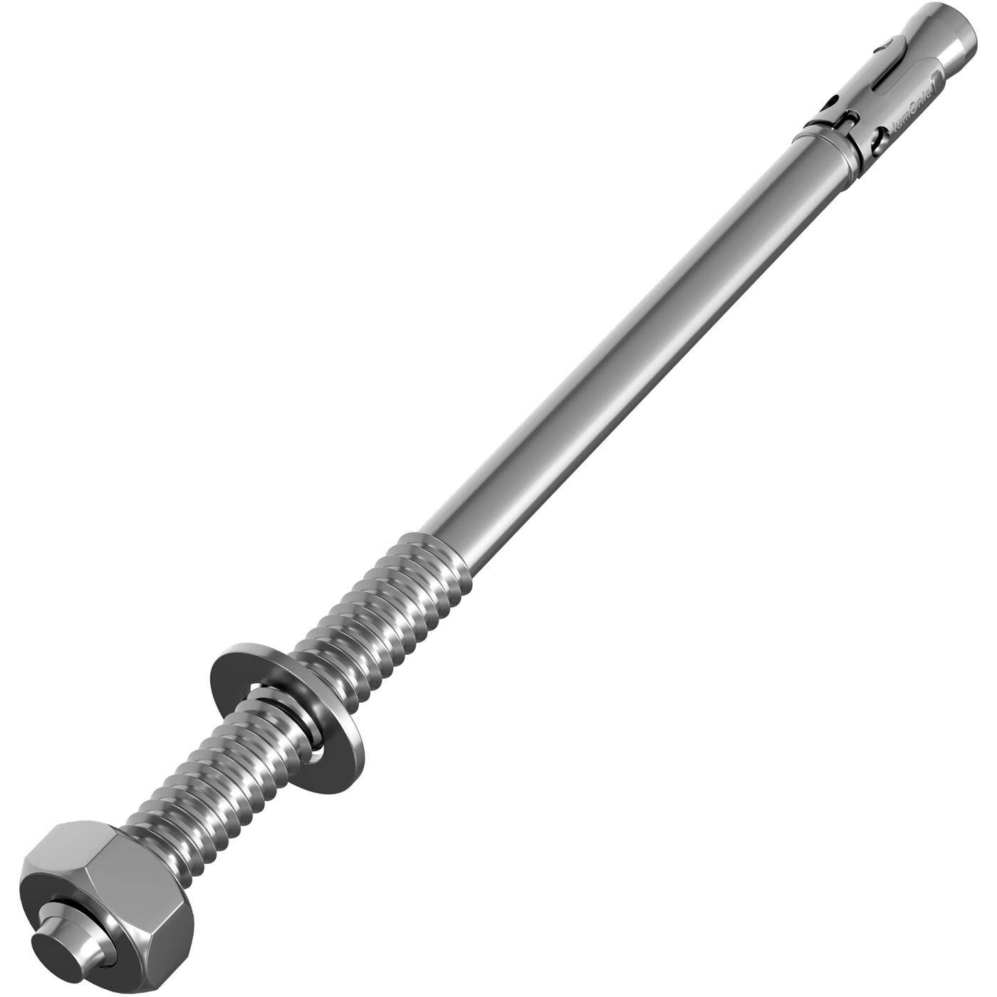 Lumonic Schwerlastdübel M16 x 315mm | hochwertige Keilanker verzinkt | Durchsteckmontage, SOFORT BELASTBAR | Betonanker, Schwerlastanker | für Überdachungen, Geländer, Regale, Trennwände