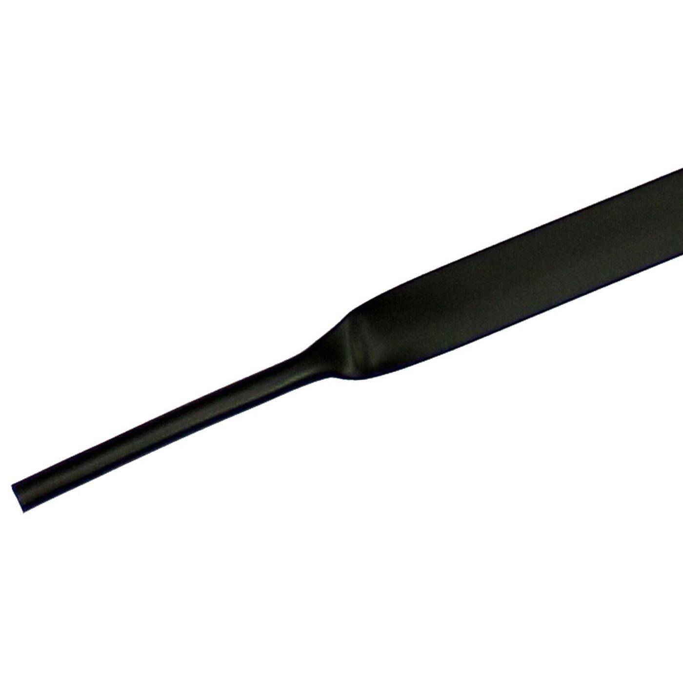 Lumonic Schrumpfschlauch Meterware 2:1 Schwarz - Hier von: 9,5mm auf 4,8mm - Dickwandiger Schrumfpschlauch in verschiedenen Größen