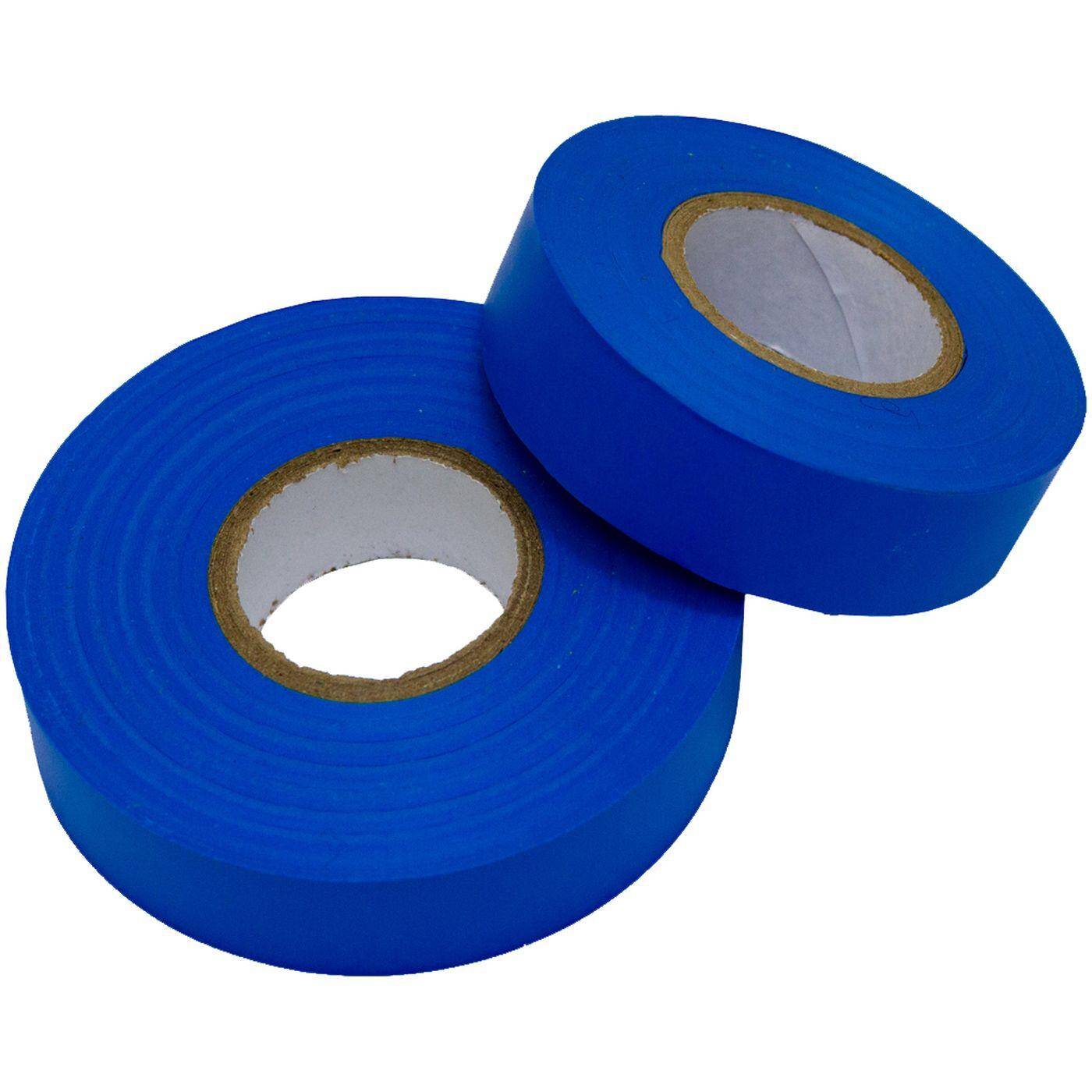33m PVC Insulating tape 19mm Adhesive tape Blue Insulating tape Electrician Hobbyist
