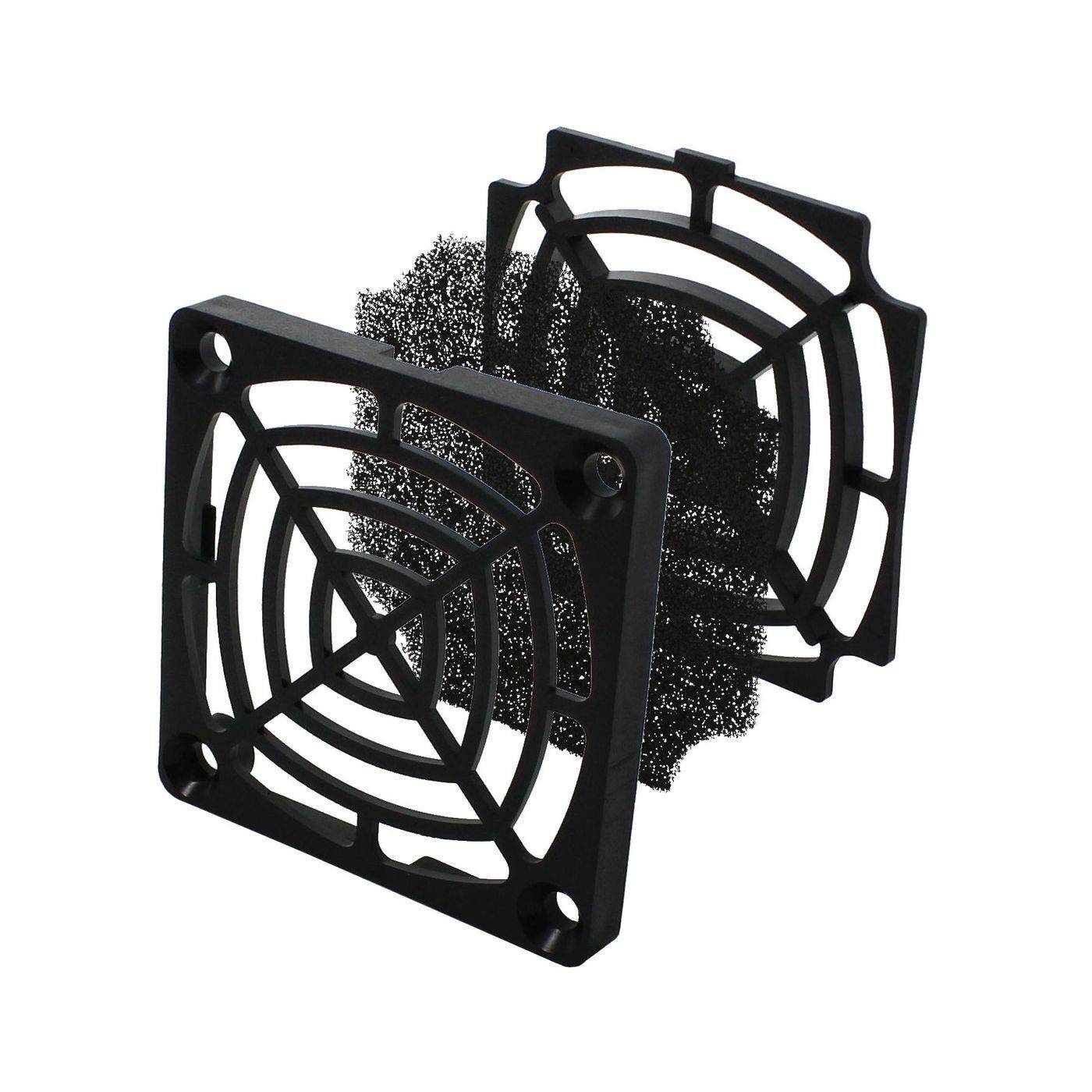 Lüftergitter + Staubfilter 60x60mm 45ppi 3-teilig Wechselfilter Lüftergitter + Staubfilter 60x60mm 45ppi 3-teilig Wechselfilter