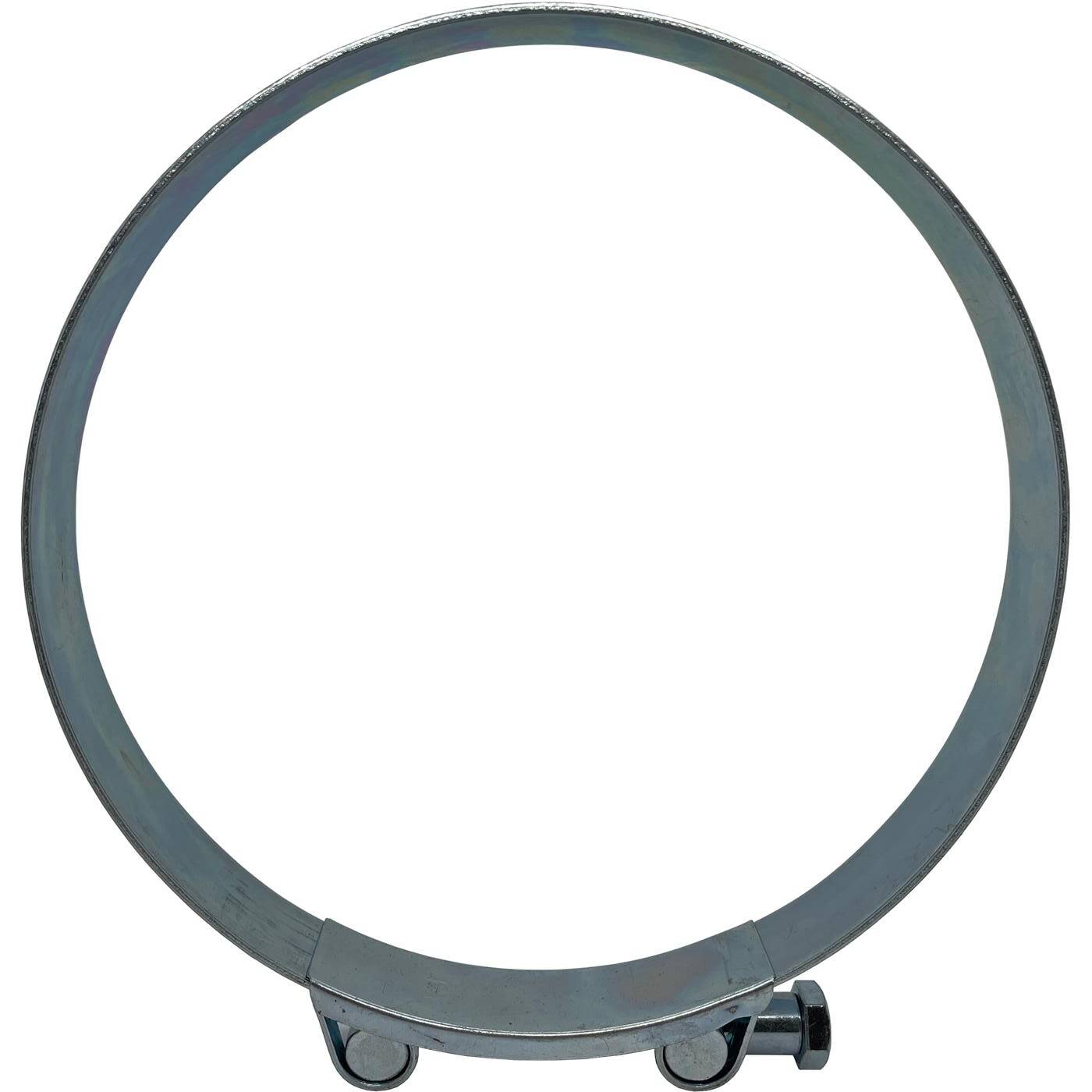 1x Lumonic Gelenkbolzenschelle 214-226mm Verzinkt Auspuffschelle für Bau PKW LKW