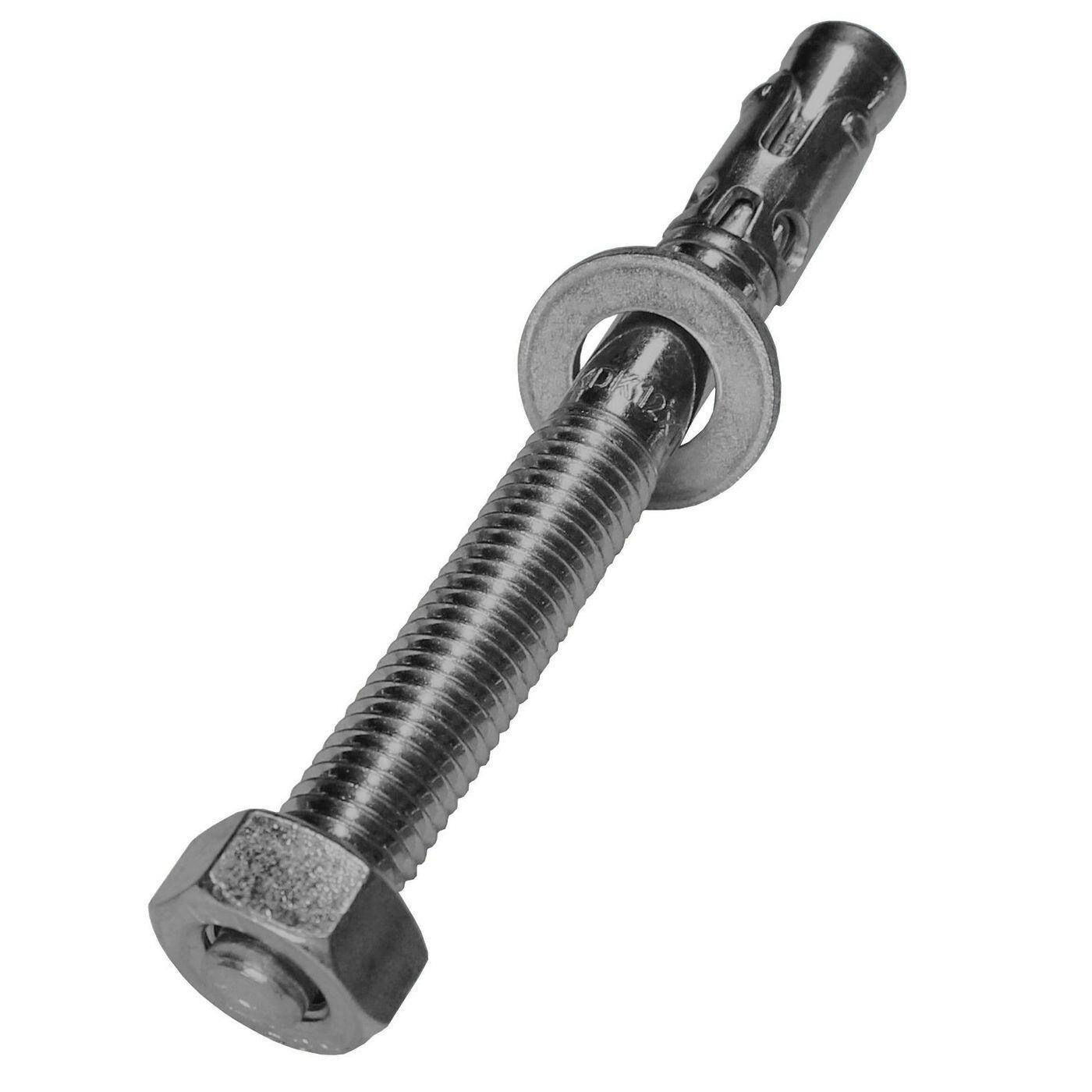 M12 x 115mm Schwerlastanker Edelstahl A4 Keilanker Metalldübel Bolzenanker Blitzdübel