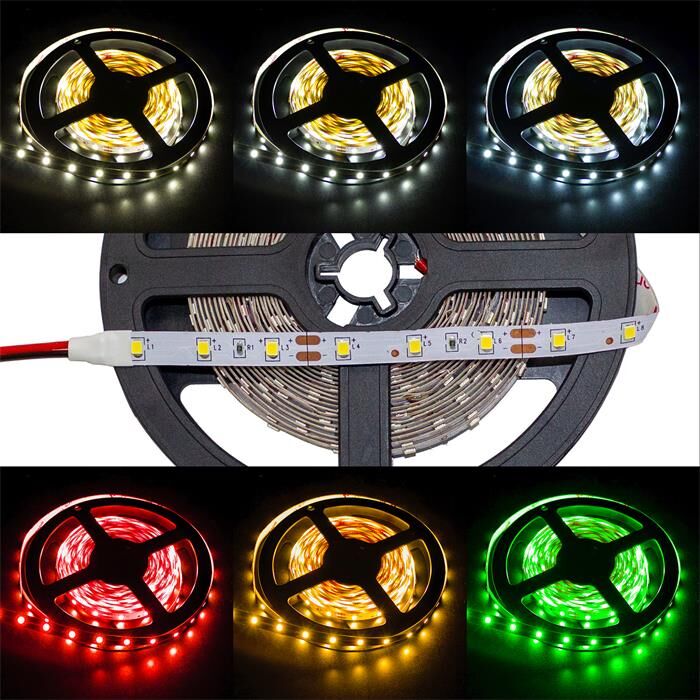 5m (500cm) LED Streifen Band Leiste 24V IP20 300LEDs 60LED/m SMD2835