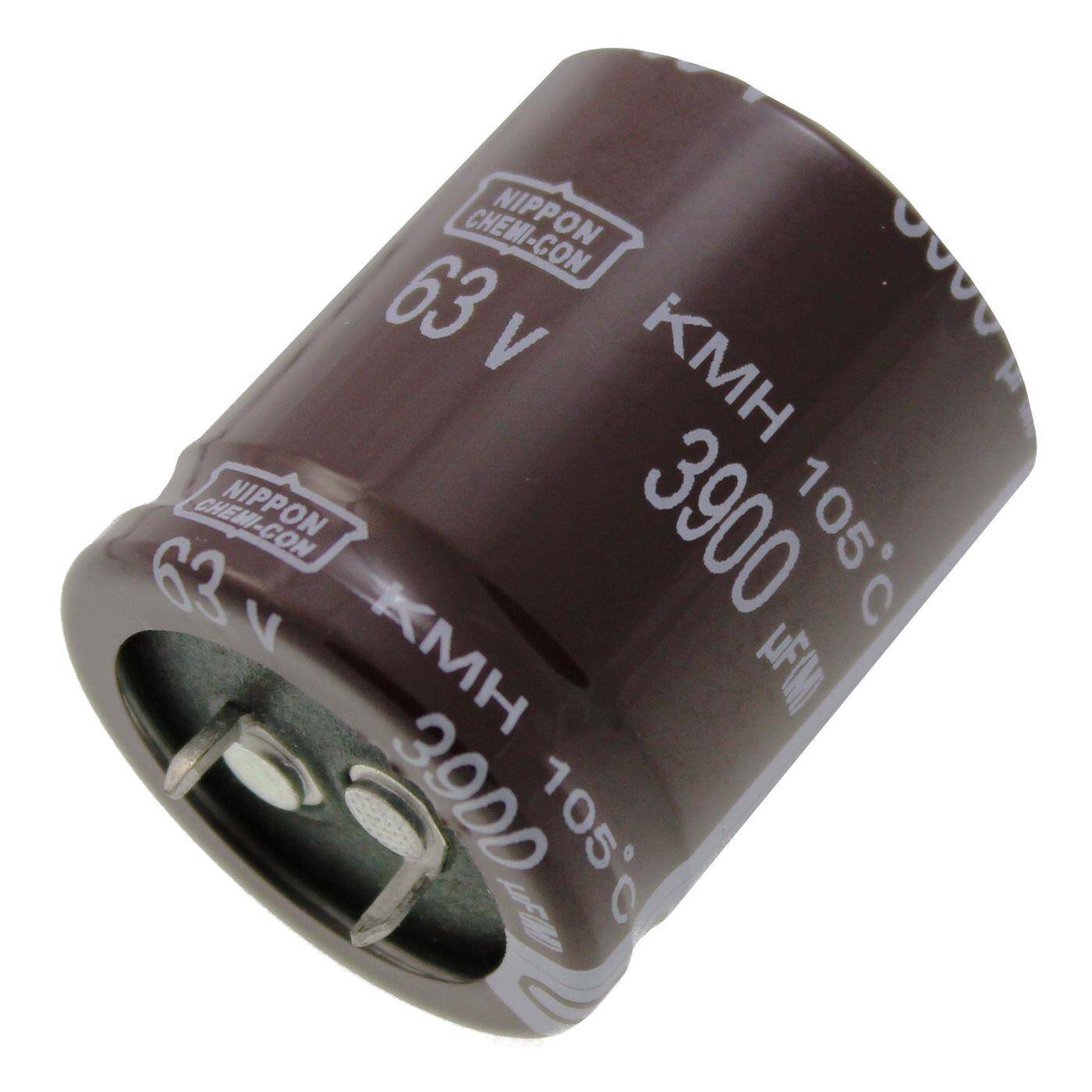 Snap-In Electrolytic capacitor Radial 3900µF 63V 105°C EKMH630VSN392MR35S d30x35mm 3900uF