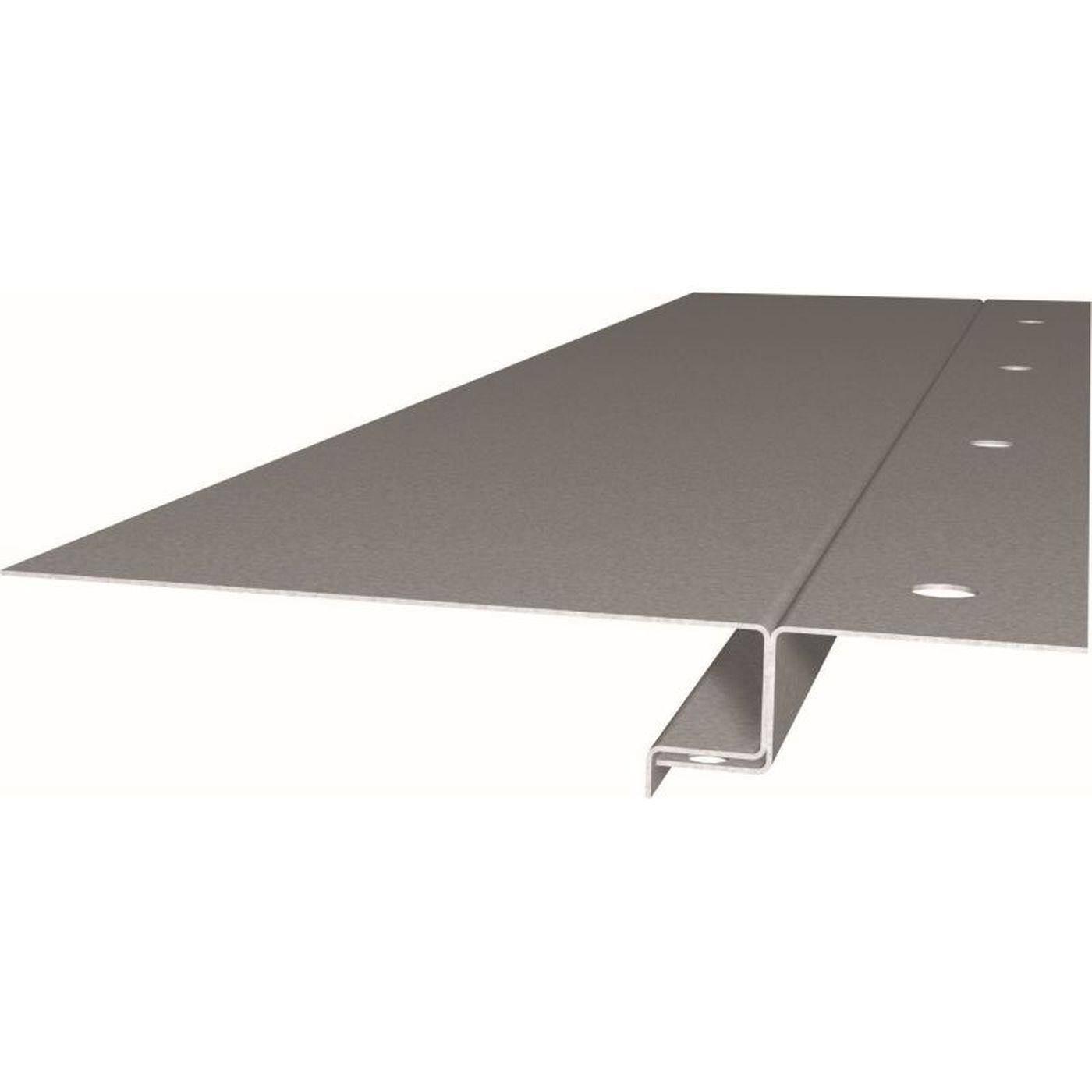 2m LED Putzprofil SNL 80mm Sichtschenkel Stahl Zinkblech
