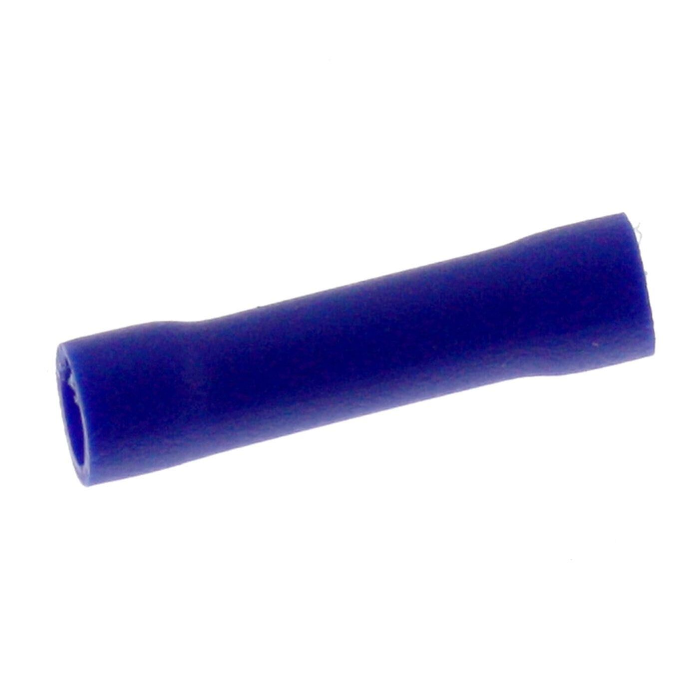 25x Butt connector fully insulated 1,5-2,5mm² Blue Crimp connector Copper tinned