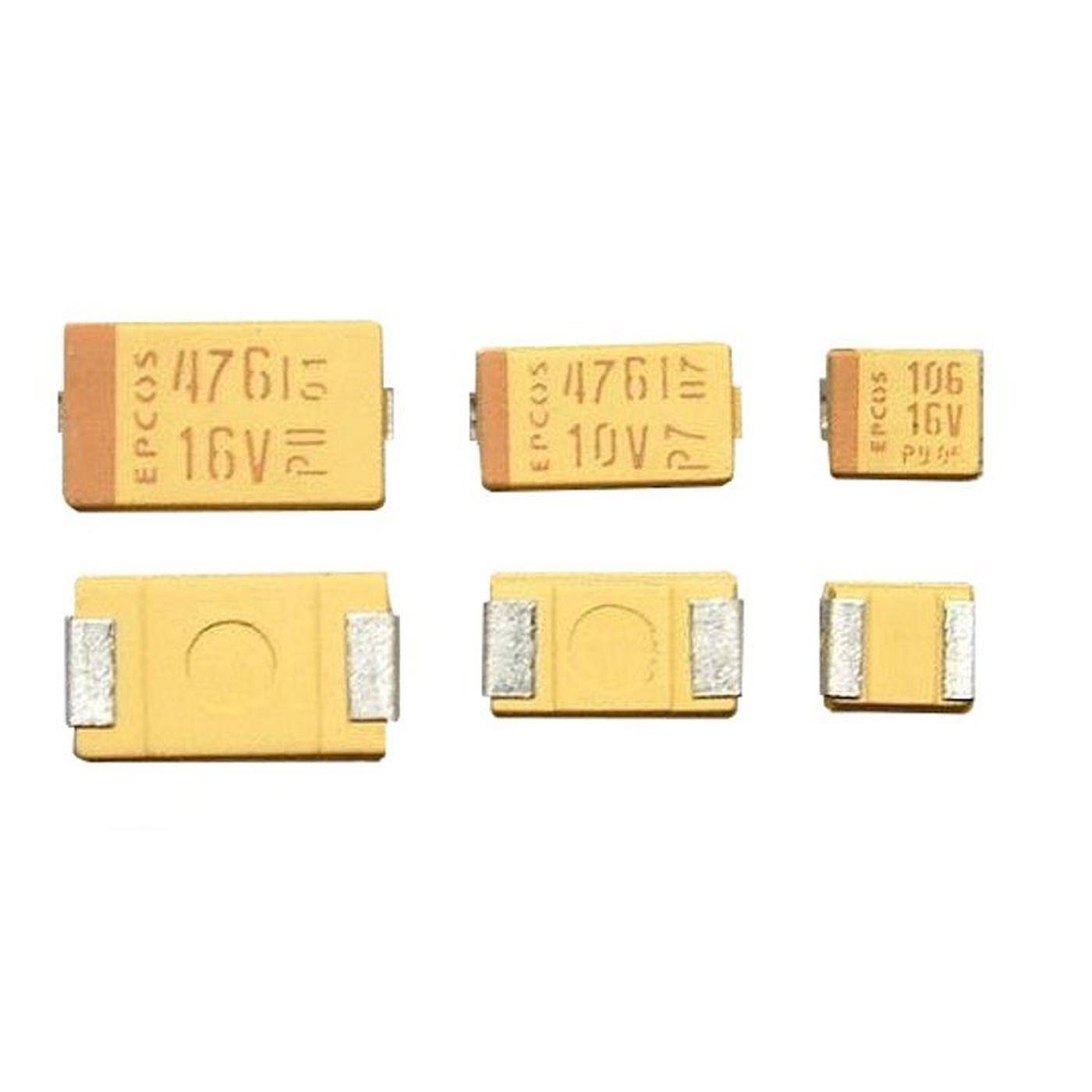 Tantal Kondensator SMD C 47µF 16V 125°C 6x3,2mm Hitachi TMCMC1C476MTRF 47uF