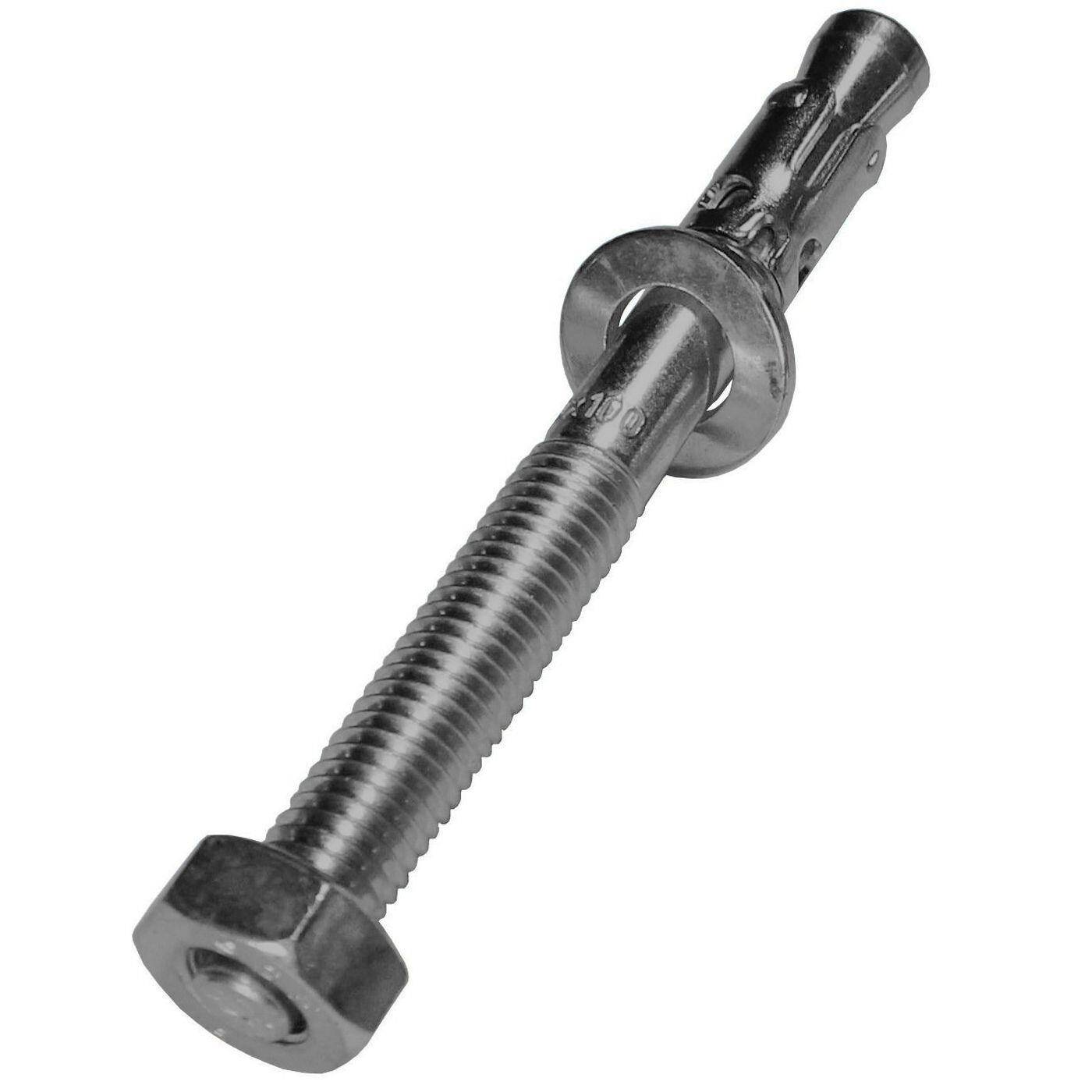 M10 x 115mm Schwerlastanker Edelstahl A4 Keilanker Metalldübel Bolzenanker Blitzdübel