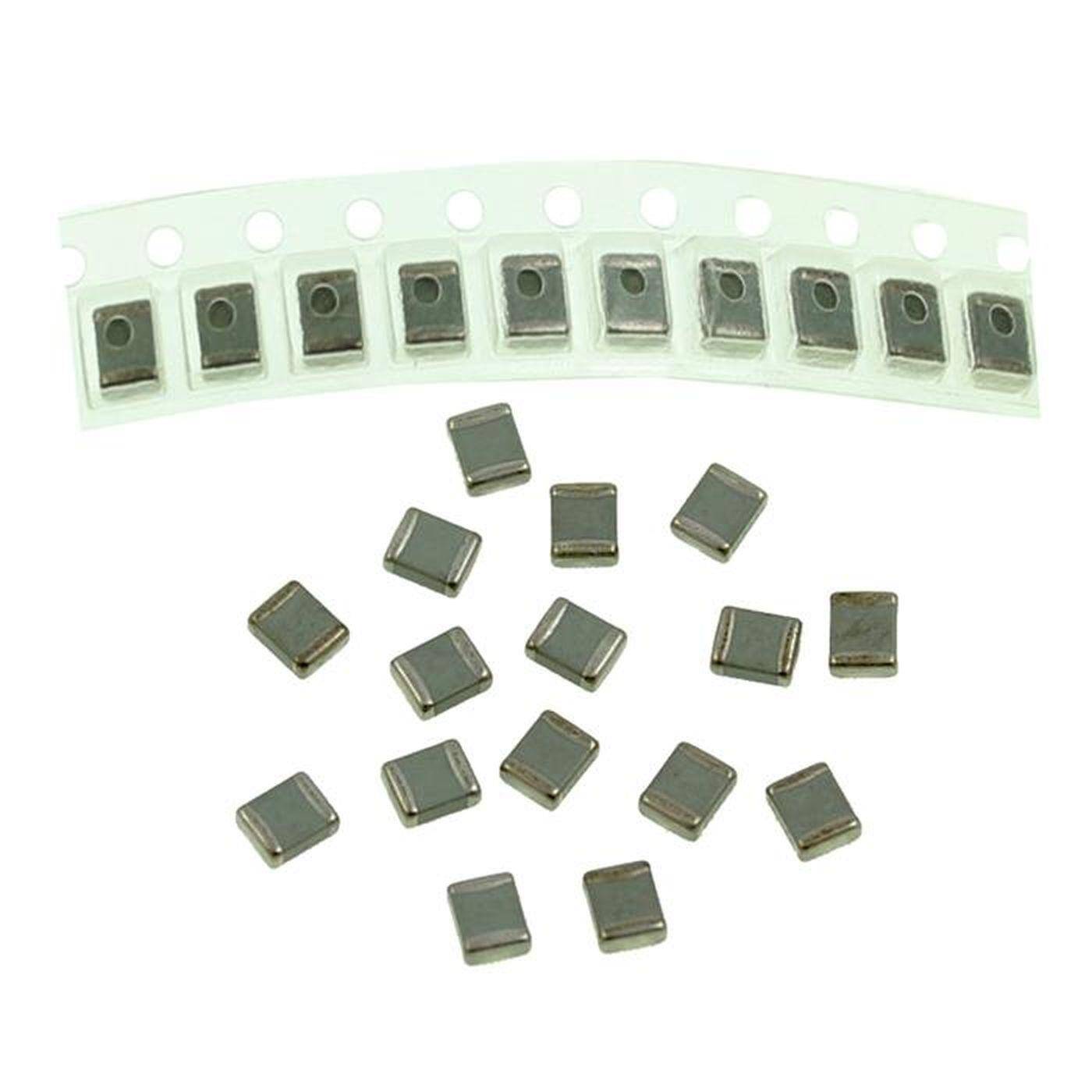 Arcotronics Foil Capacitor | 100nF 63V DC I 1210 SMD Connection Surface Mount | Capacitor for crossover networks of loudspeakers or for interference suppression of electrical devices