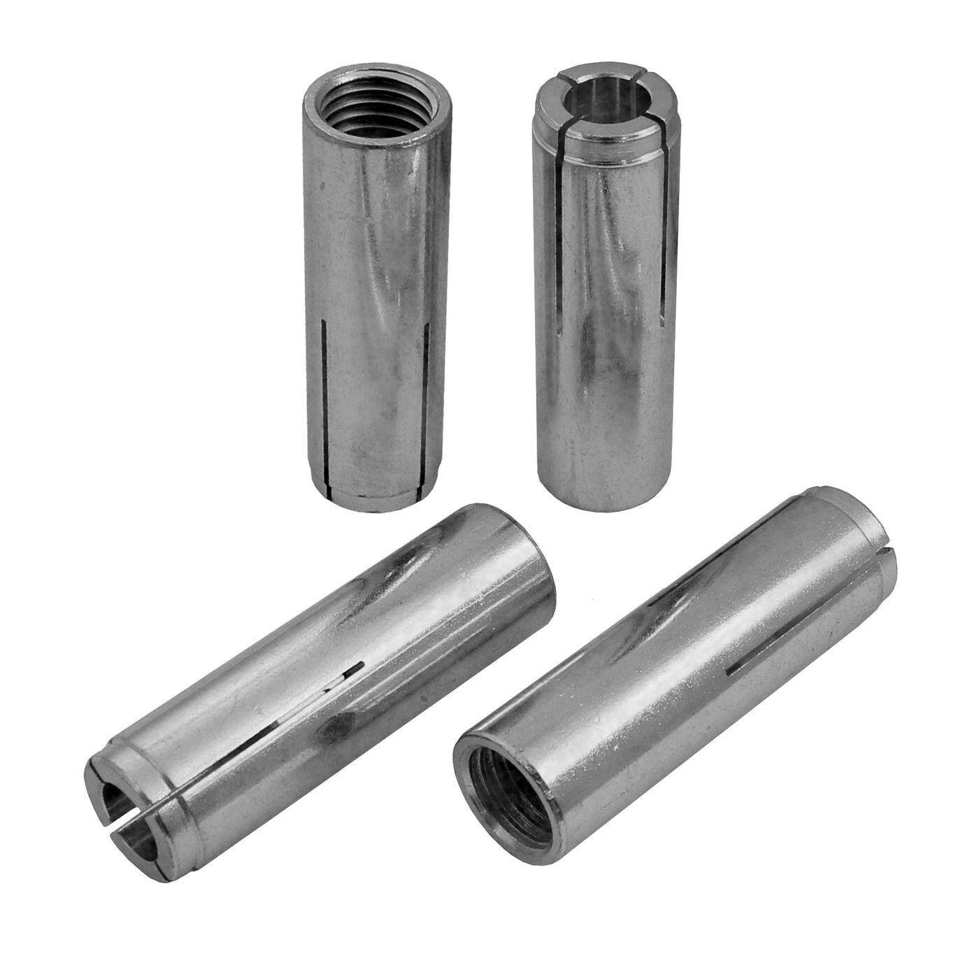 Lumonic Schlaganker M16 x 65 Edelstahl A4 I Zur Verwendung als Keilanker, Metalldübel, Bolzenanker, Blitzdübel I Für verschiedene Arten Durchsteckmontagen