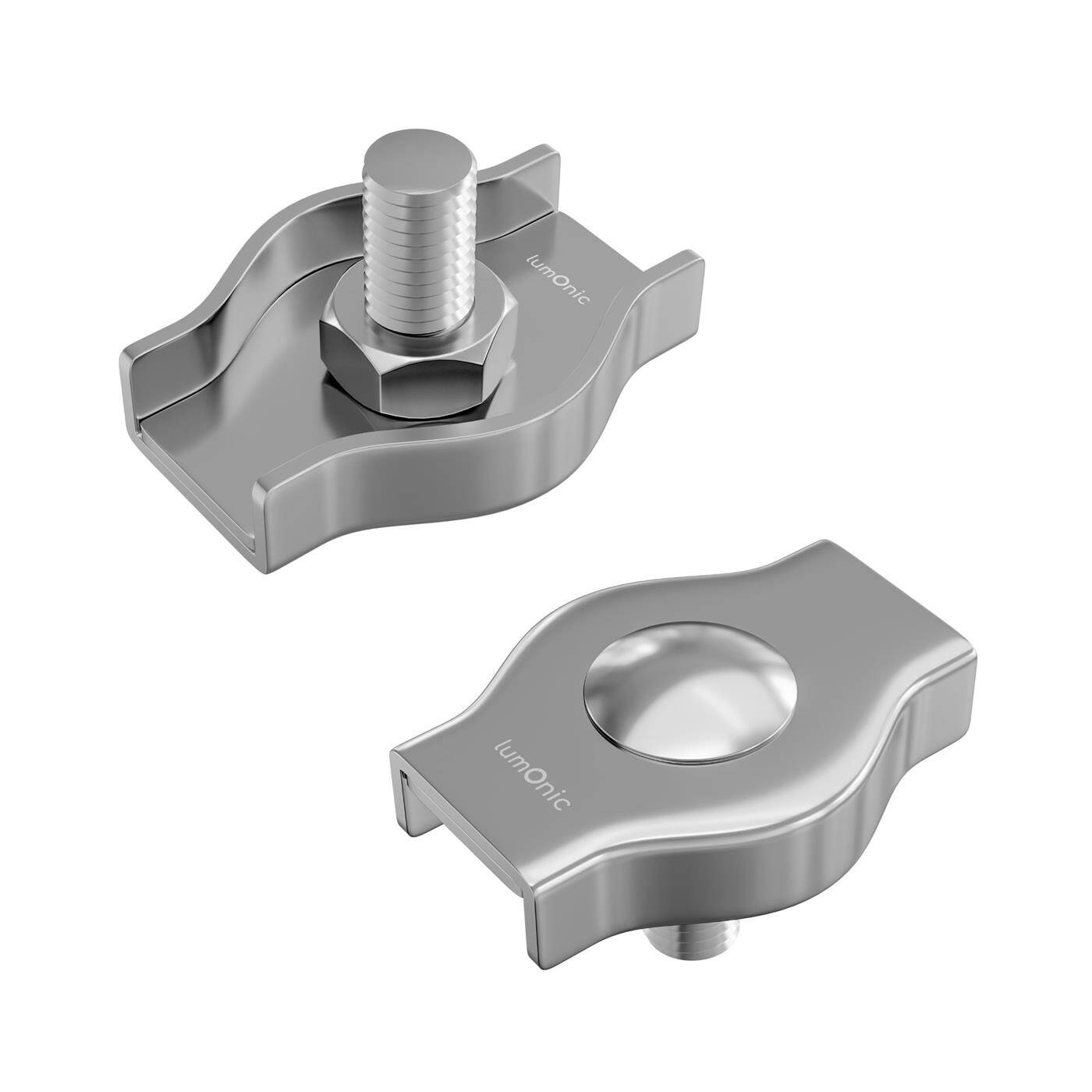 Wire rope clamp Simplex Stainless steel V4A 316 2mm Rope clamp Wire clamp
