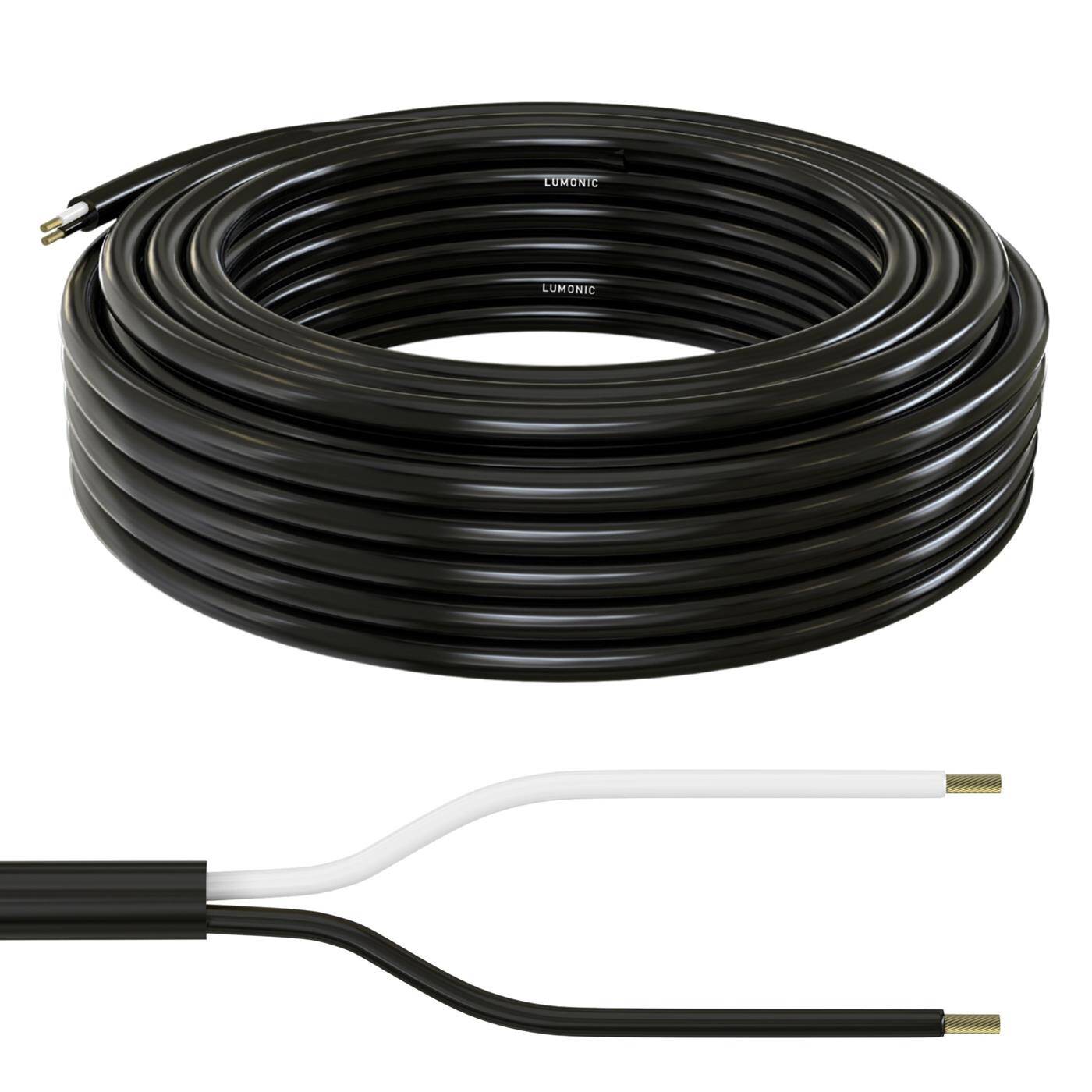 1m FLRYY Vehicle cable 2x1,5mm² round Cable CAR Trailer cable Low voltage