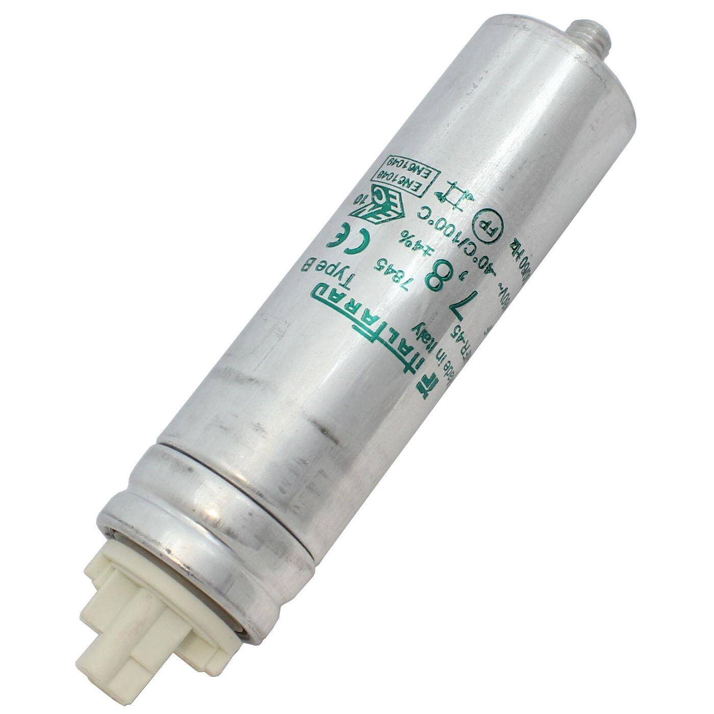 Capacitor 7,8µF 480V 30x103mm Push-In Italfarad 7,8uF