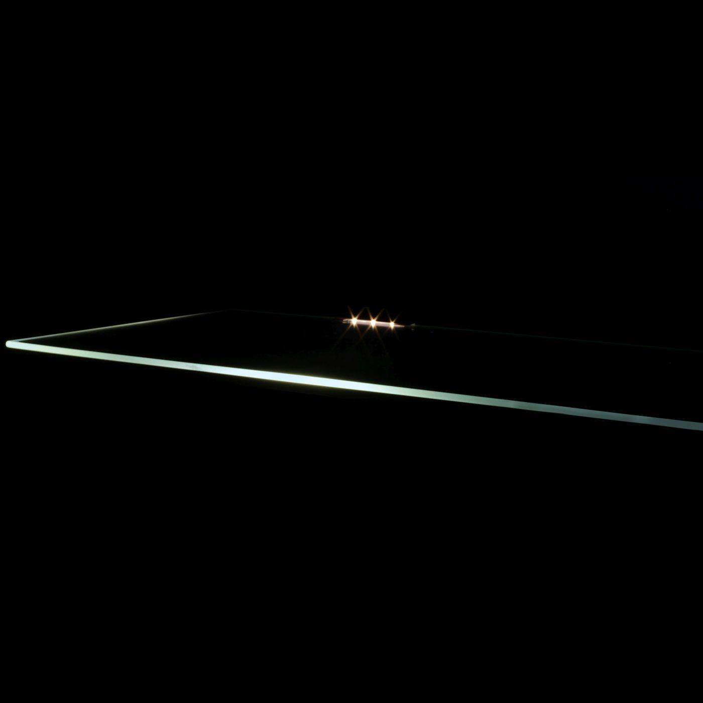 LED Glaskantenbeleuchtung Kalt Weiß 6000K + 2m Kabel Schrank und Vitrinenbeleuchtung