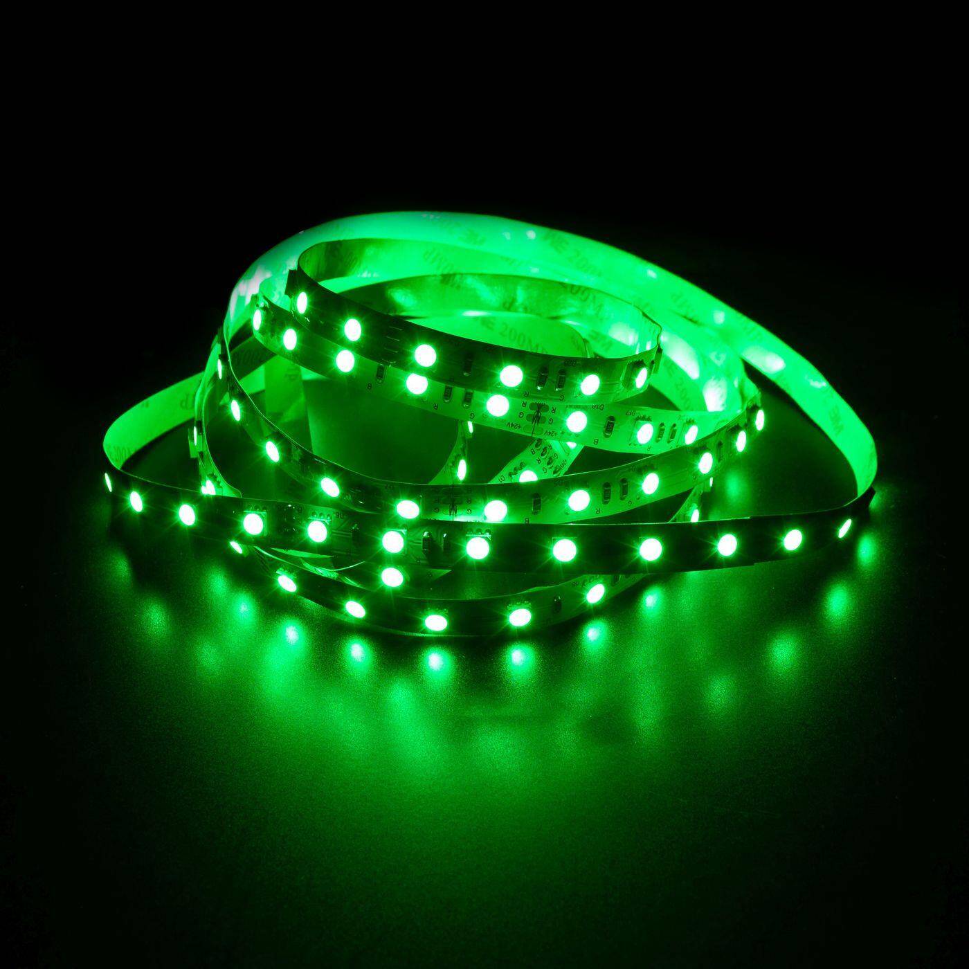 5m (500cm) RGB LED Streifen Band Leiste 24V IP20 300LEDs 60LED/m SMD5050