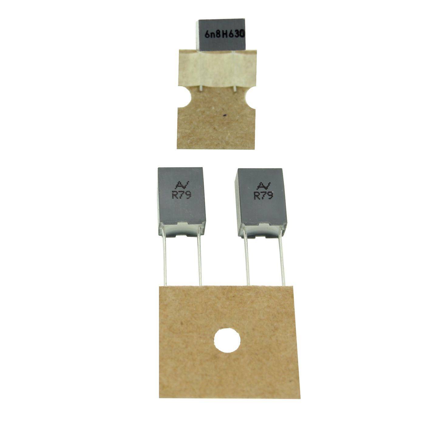 Arcotronics MKP Foil Capacitor | 0,0068µF 630V DC I 2-Pin Connection I 2-Pin I 0,0068uF, 6,8nF I Capacitor for crossover networks of loudspeakers or for interference suppression of electrical devices