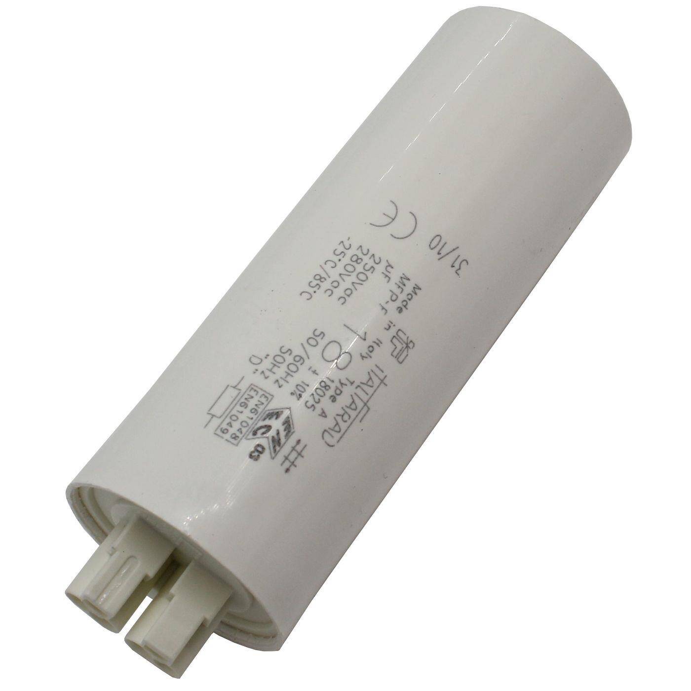 Capacitor 18µF 250V 35x93mm Push-In Italfarad 18uF