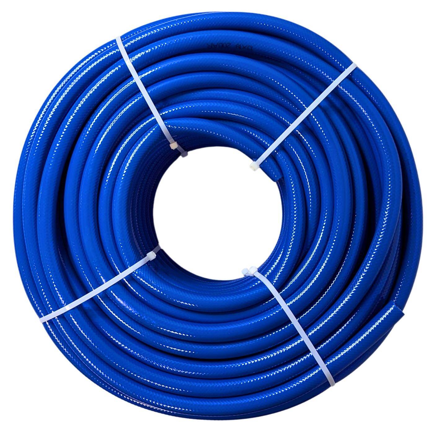50m Druckluftschlauch 13mm Druckluft & Bewässerung Wasserschlauch PVC Schlauch bis 16 bar flexibel, abriebfest und gewebeverstärkt 50m Druckluftschlauch 13mm Druckluft & Bewässerung Wasserschlauch PVC Schlauch bis 16 bar flexibel, abriebfest und gewebeverstärkt