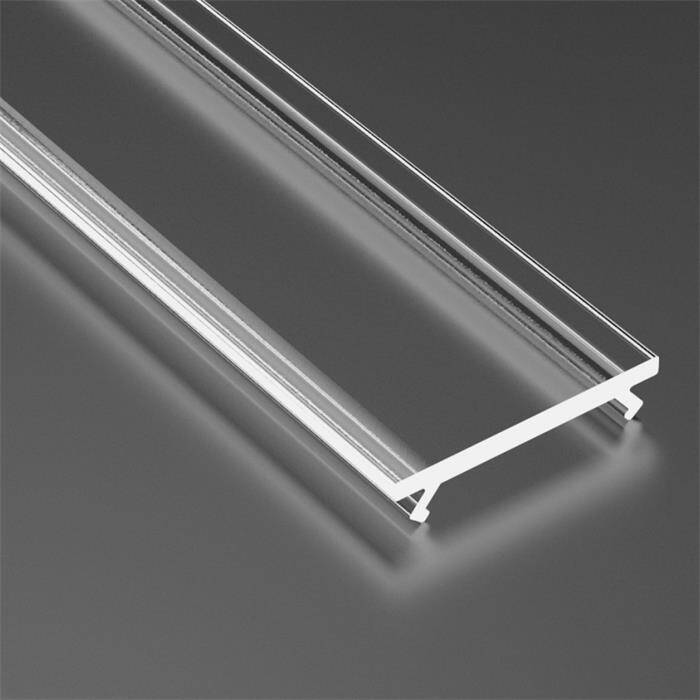 1m Abdeckung für Lumonic Typ A, B, C, H, Y, Cosmo, Reto LED Profile Kunststoff Transparent 1m Abdeckung für Lumonic Typ A, B, C, H, Y, Cosmo, Reto LED Profile Kunststoff Transparent