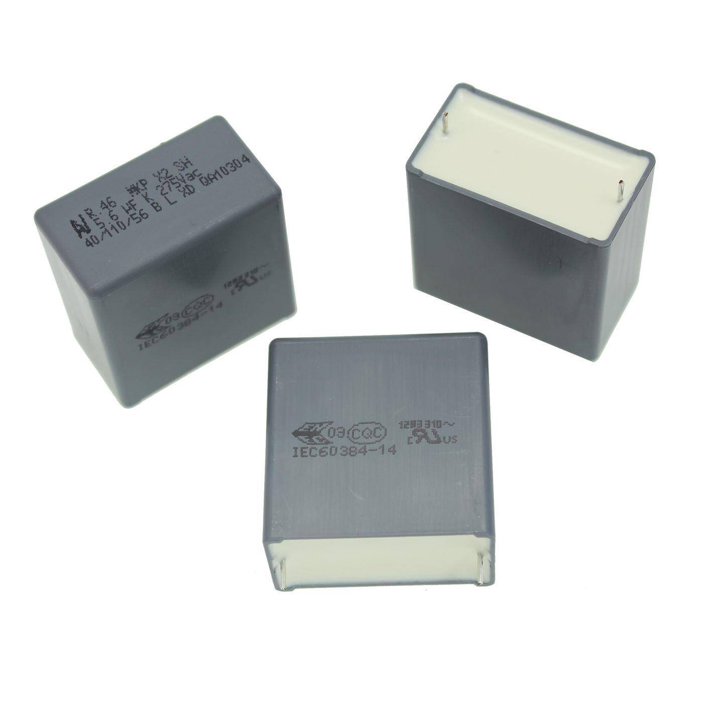 Arcotronics MKP Interference suppression capacitor | 5,6µF 275V AC I 2-Pin Connection I 2-Pin I 5,6uF, 5600nF I Capacitor against flickering | for household appliances, power tools, building technology, industrial applications, LED
