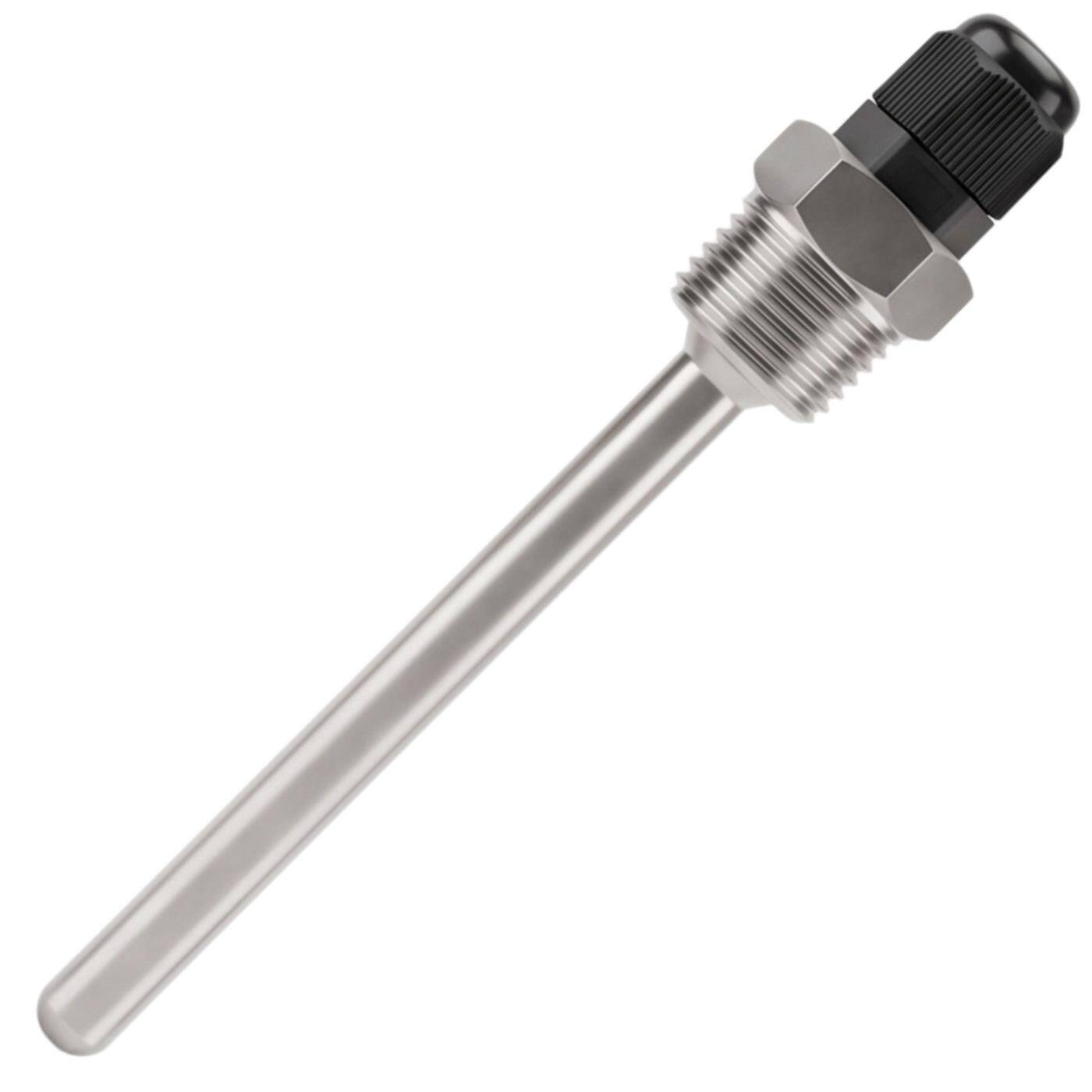 Lumonic Immersion sleeve V2A stainless steel 1/2 inch | 150mm Installation length | Perfect fit for 6mm temperature sensors | for buffer storage, heating, solar + smart home