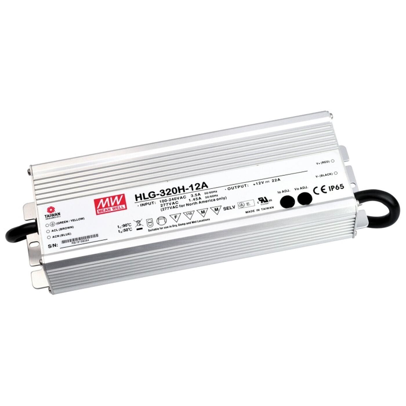 HLG-320H-36A 320W 36V 8,9A LED power supply Transformer Driver IP65