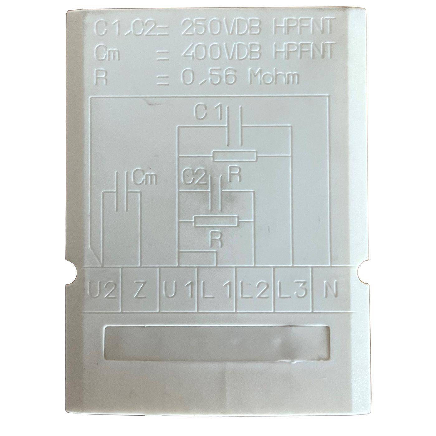 Capacitor Module C1= 4µF, C2= 4µF, Cm = 2µF 250V DNA 675000040