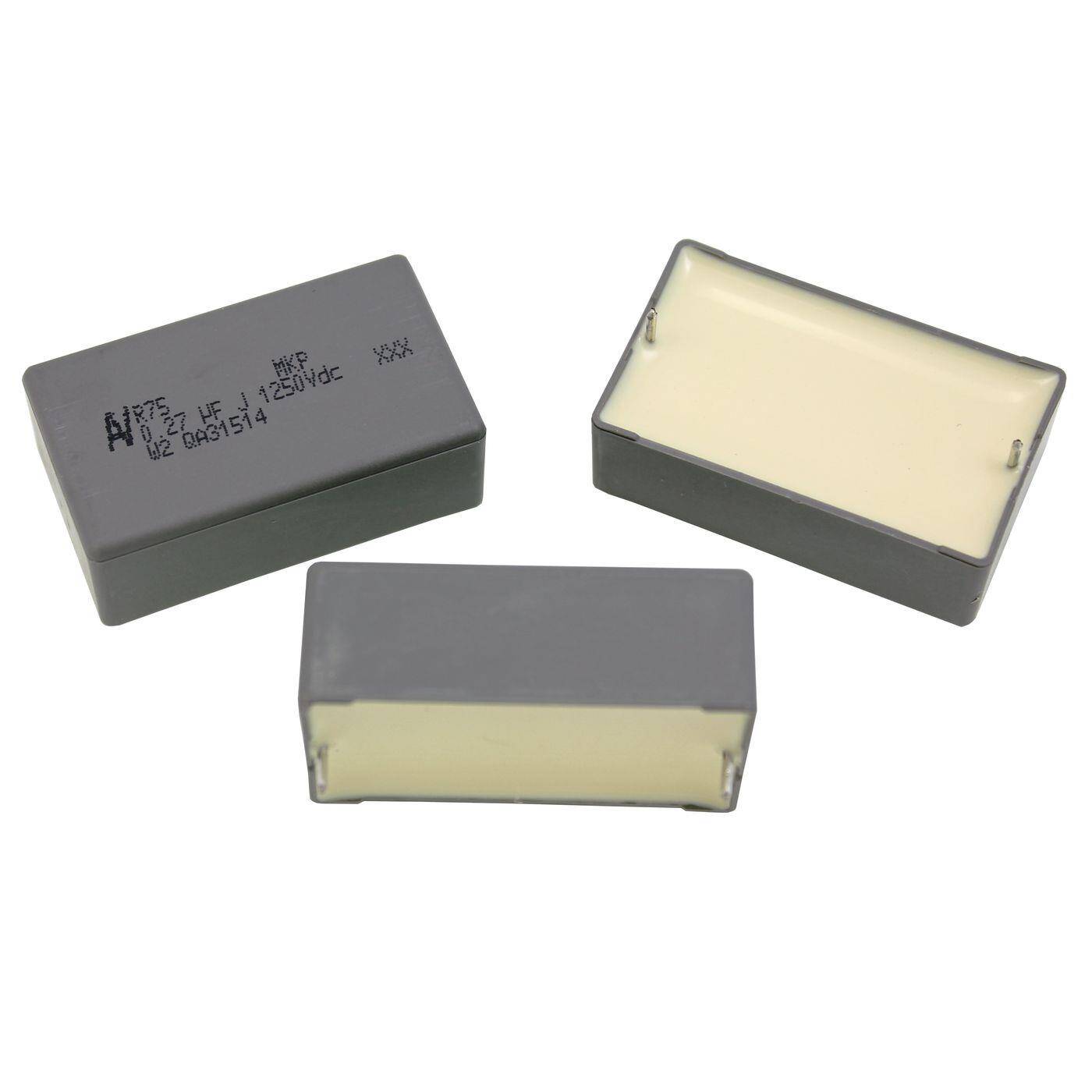 Arcotronics MKP Folien Kondensator | 0,27µF 1250V DC I 2-Pin Anschluss I 2-Pin I 0,27uF, 270nF I Kondensator für Frequenzweichen von Lautsprechern oder zur Entstörung von elektrischen Geräten