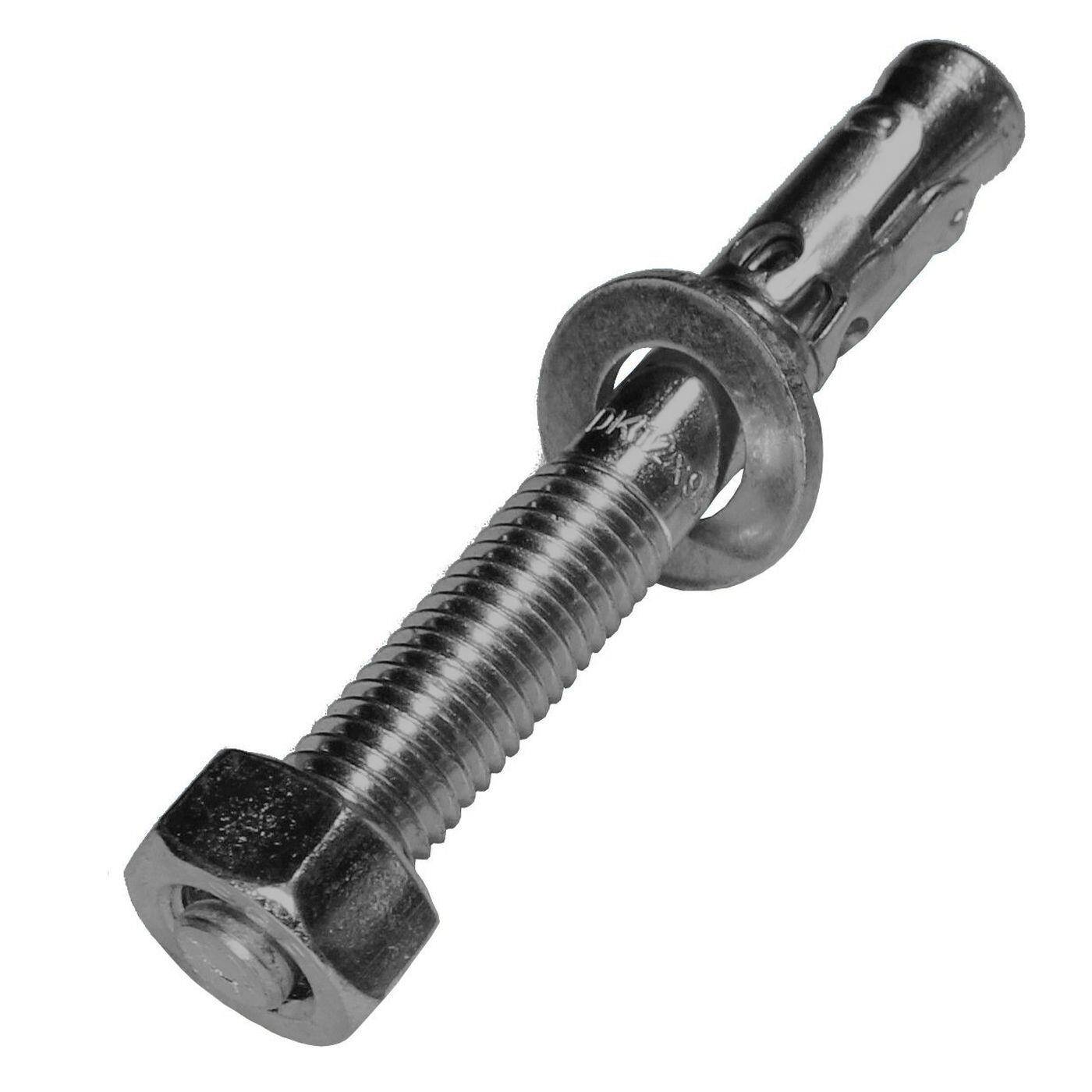 M12 x 95mm Schwerlastanker Edelstahl A4 Keilanker Metalldübel Bolzenanker Blitzdübel