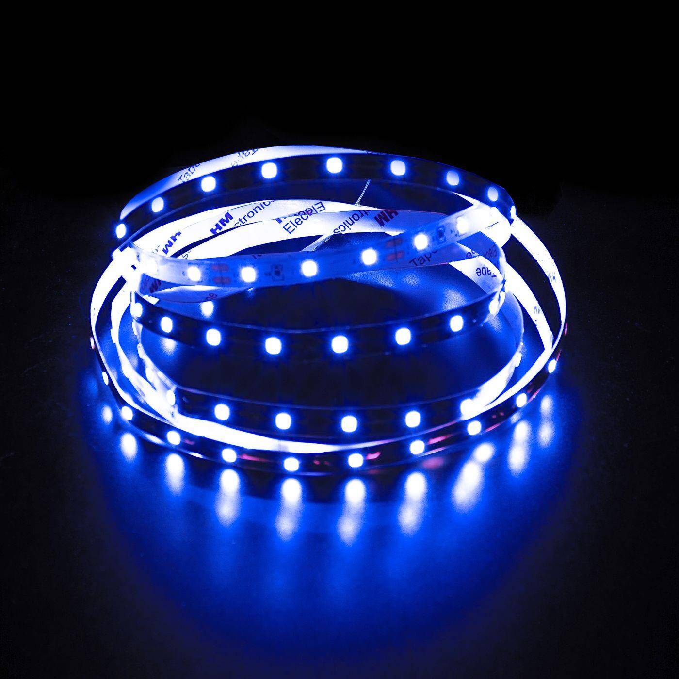 5m (500cm) LED Streifen Band Leiste 12V Blau IP20 300LEDs 60LED/m SMD3528