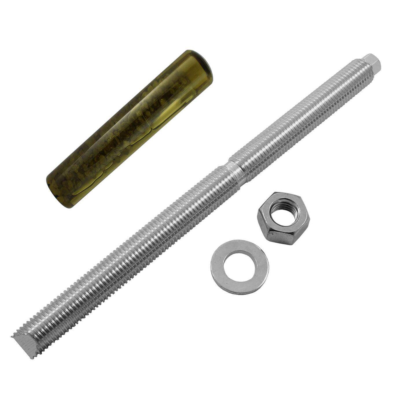 M20 x 300mm Ankerstange Edelstahl A4 Metalldübel Schwerlastdübel + Verbundankerpatrone