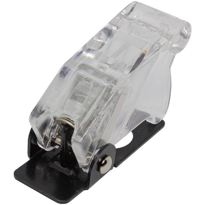 Flip-Cover Transparent Klar für Kippschalter Ø12mm Kunststoff Schutz Abdeckung