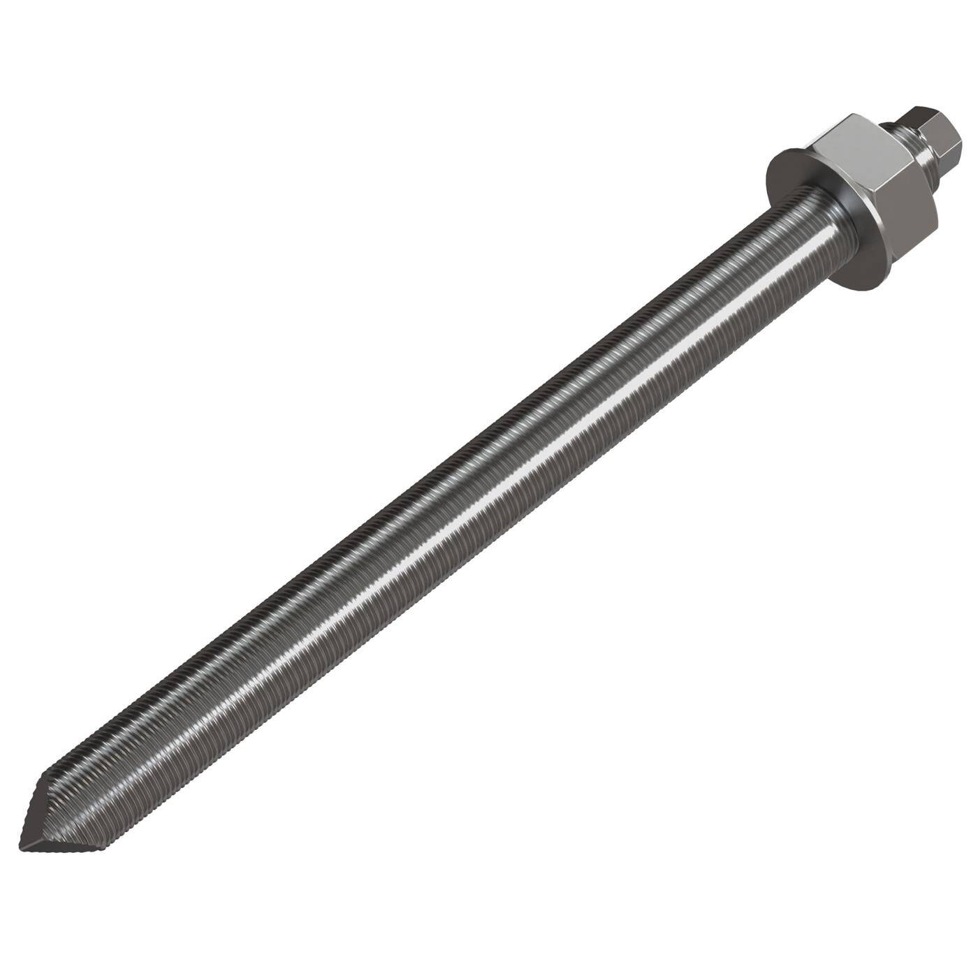 M12 x 160mm Ankerstange Edelstahl A4 Metalldübel Schwerlastdübel Verbundankerstange