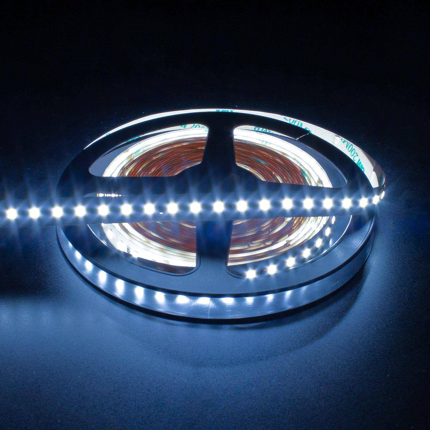 5m (500cm) LED Strip Tape Bar 24V Cold White 6000K IP20 600LEDs 120LED/m SMD2835